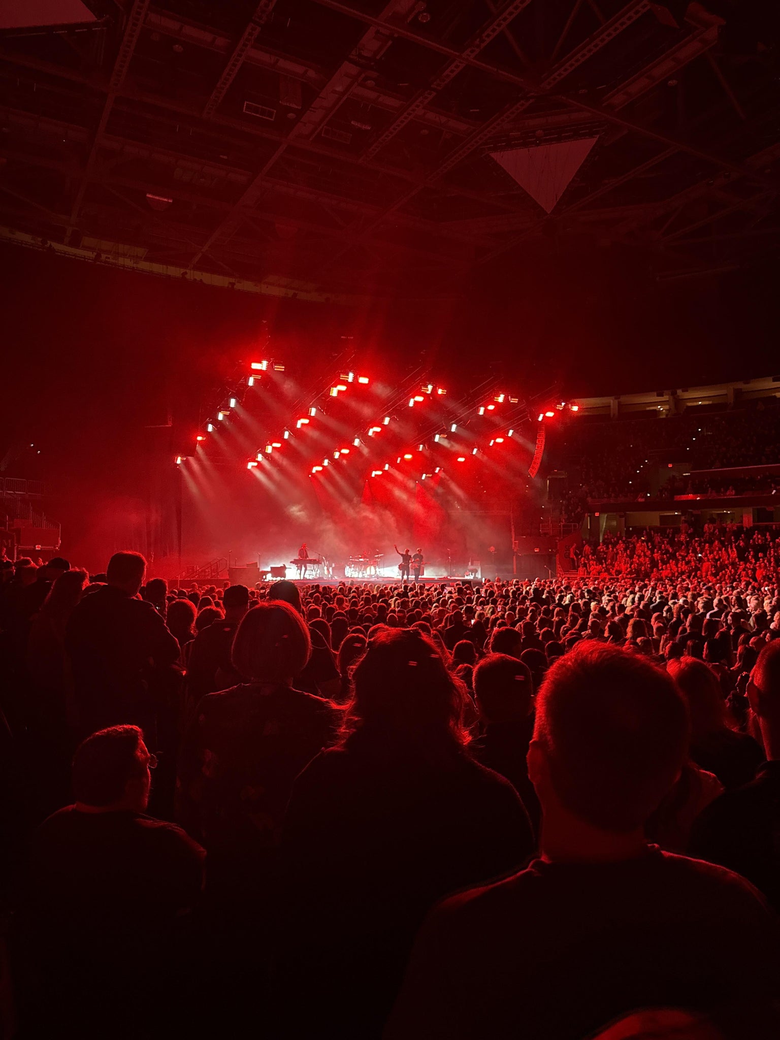 Real Fan View taken from Section 107 at Rocket Arena by Hala R