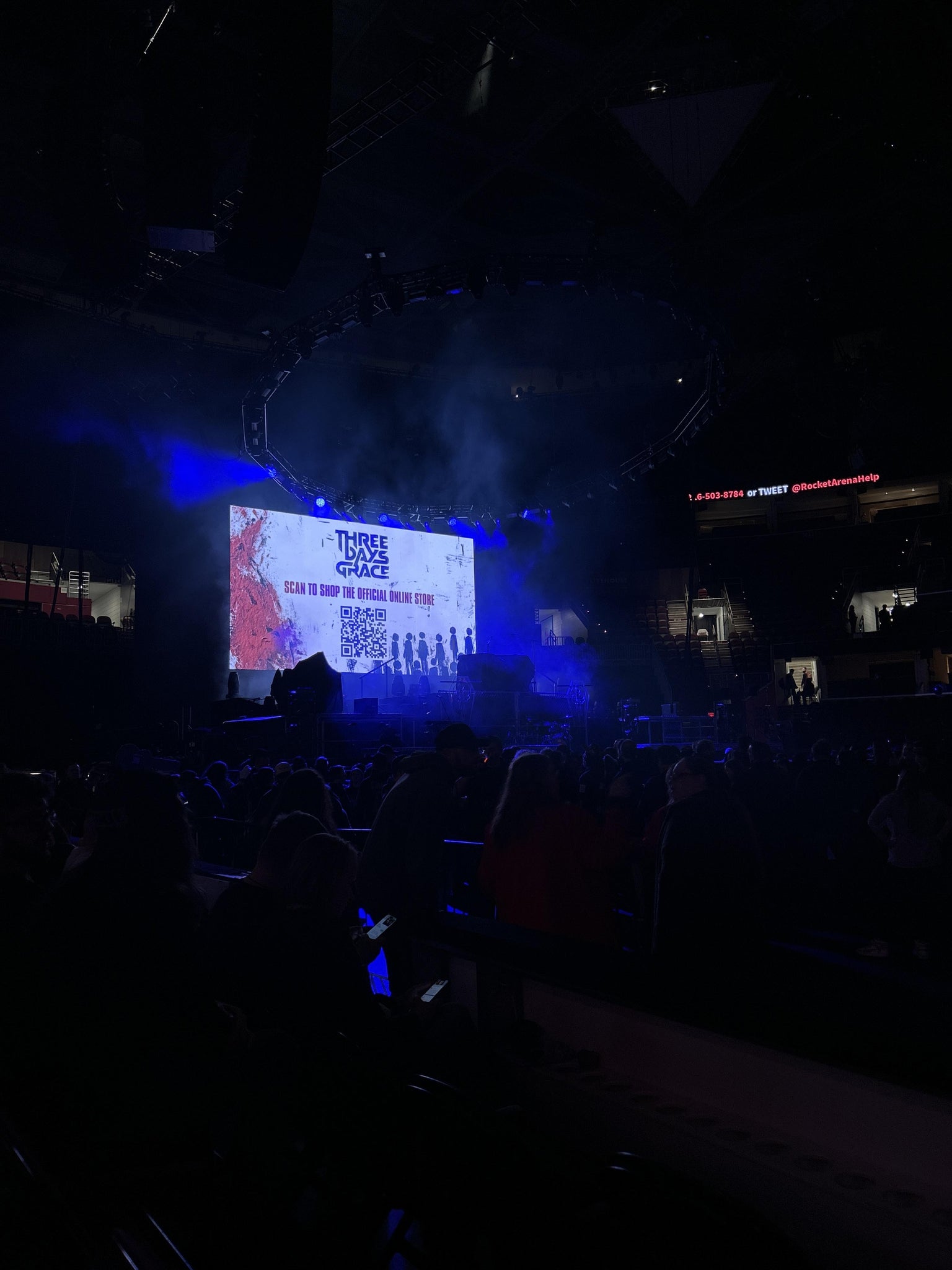 Real Fan View taken from Section 108 at Rocket Arena by Sakura S