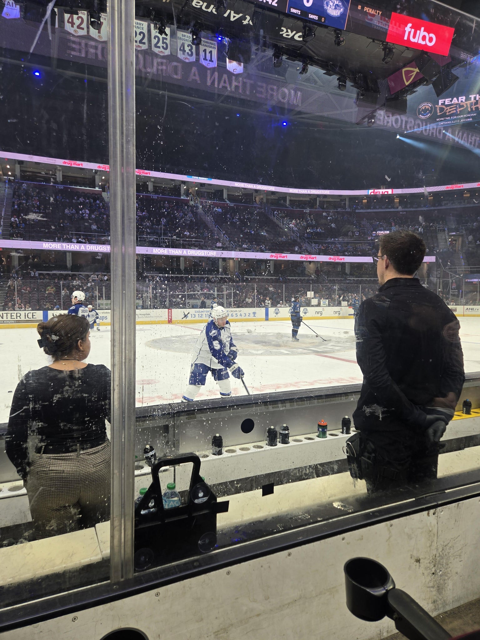 Real Fan View taken from Section 108 at Rocket Arena by Amanda W