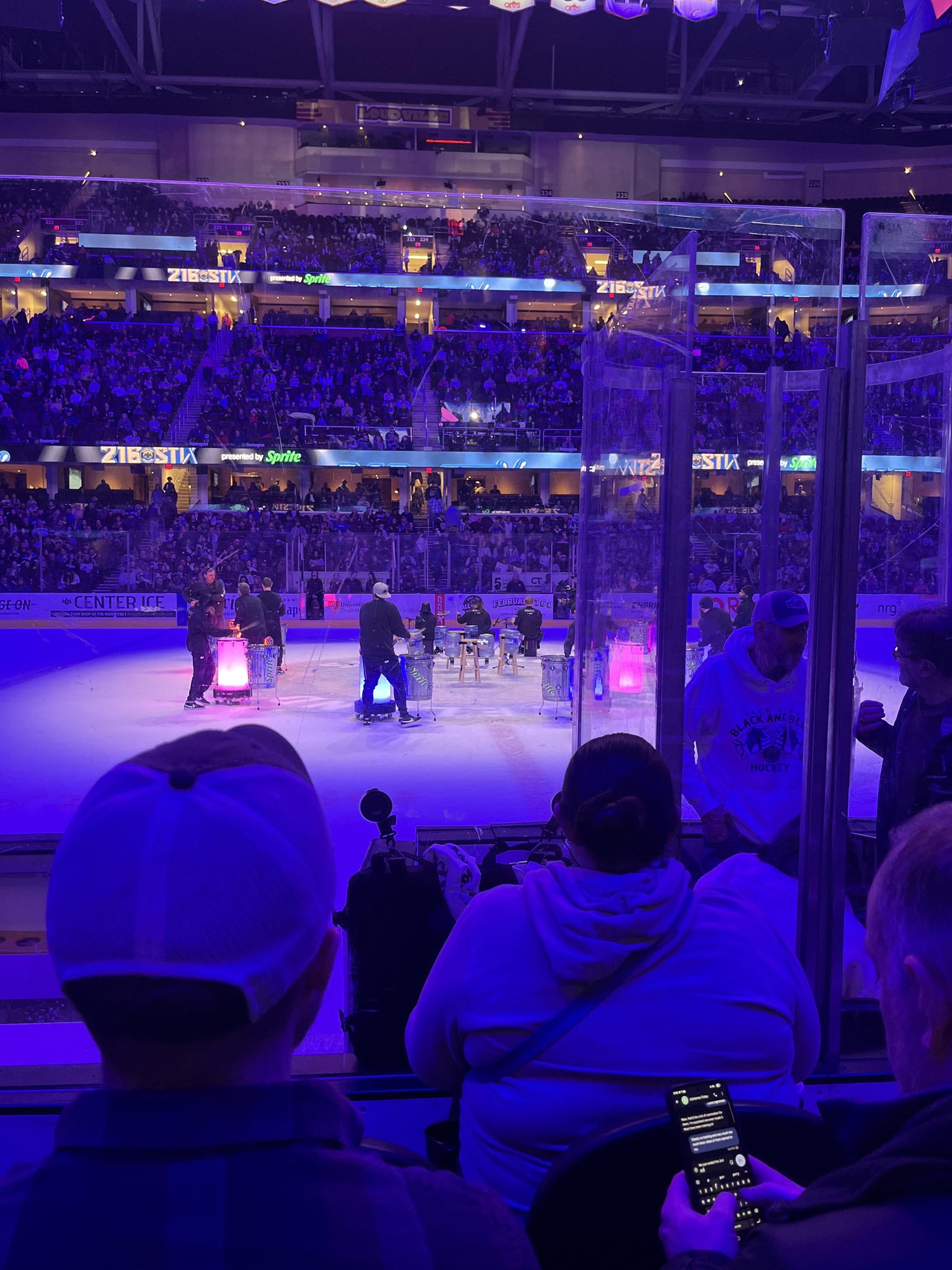 Real Fan View taken from Section 108 at Rocket Arena by Jade G