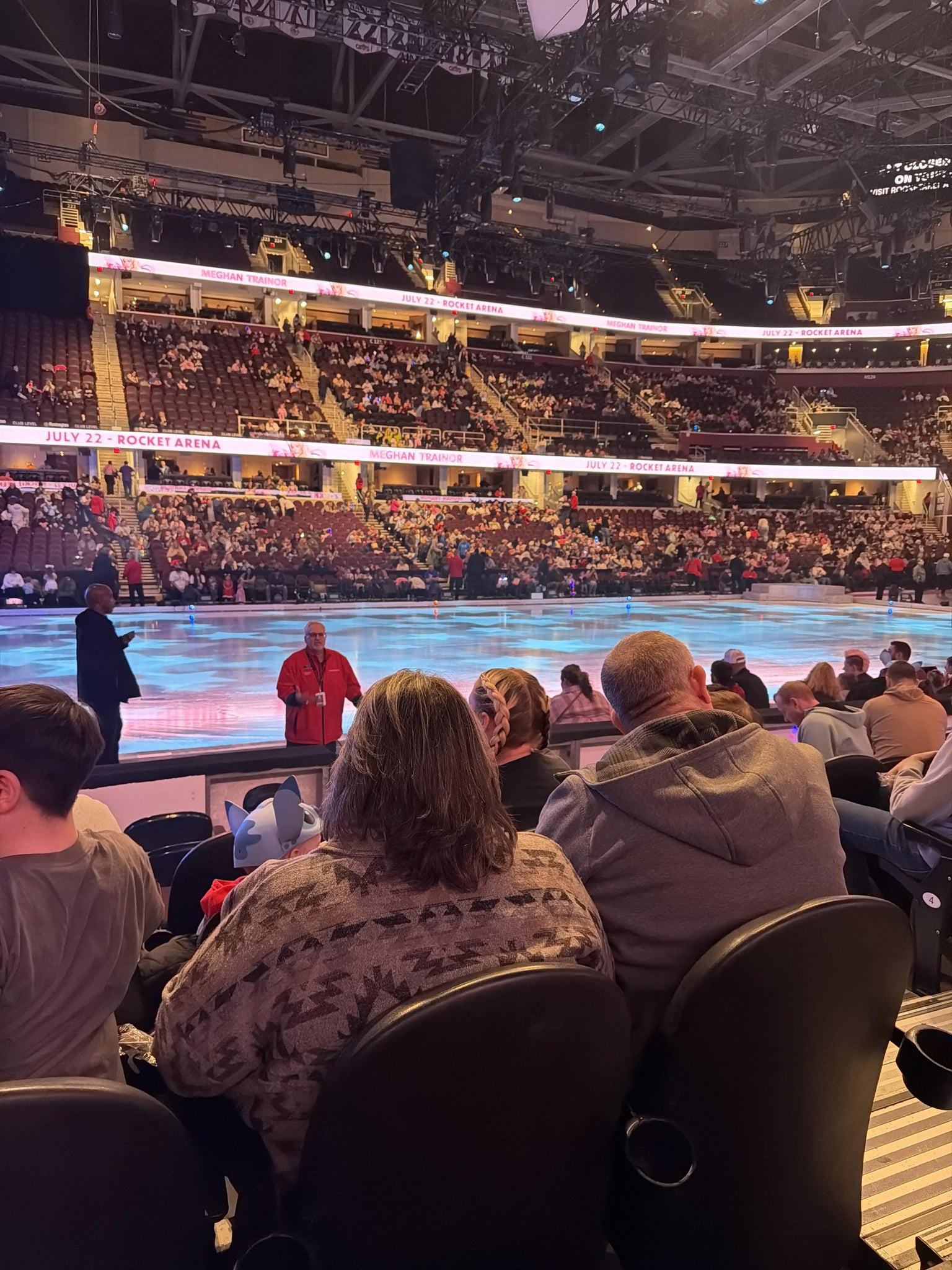 Real Fan View taken from Section 109 at Rocket Arena by Andre D