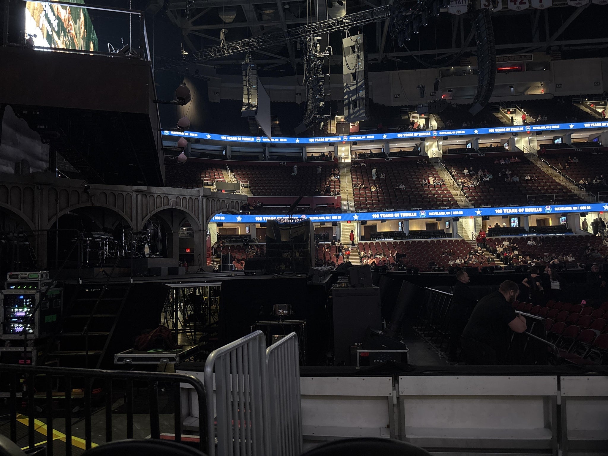 Real Fan View taken from Section 110 at Rocket Arena by Kelsie R