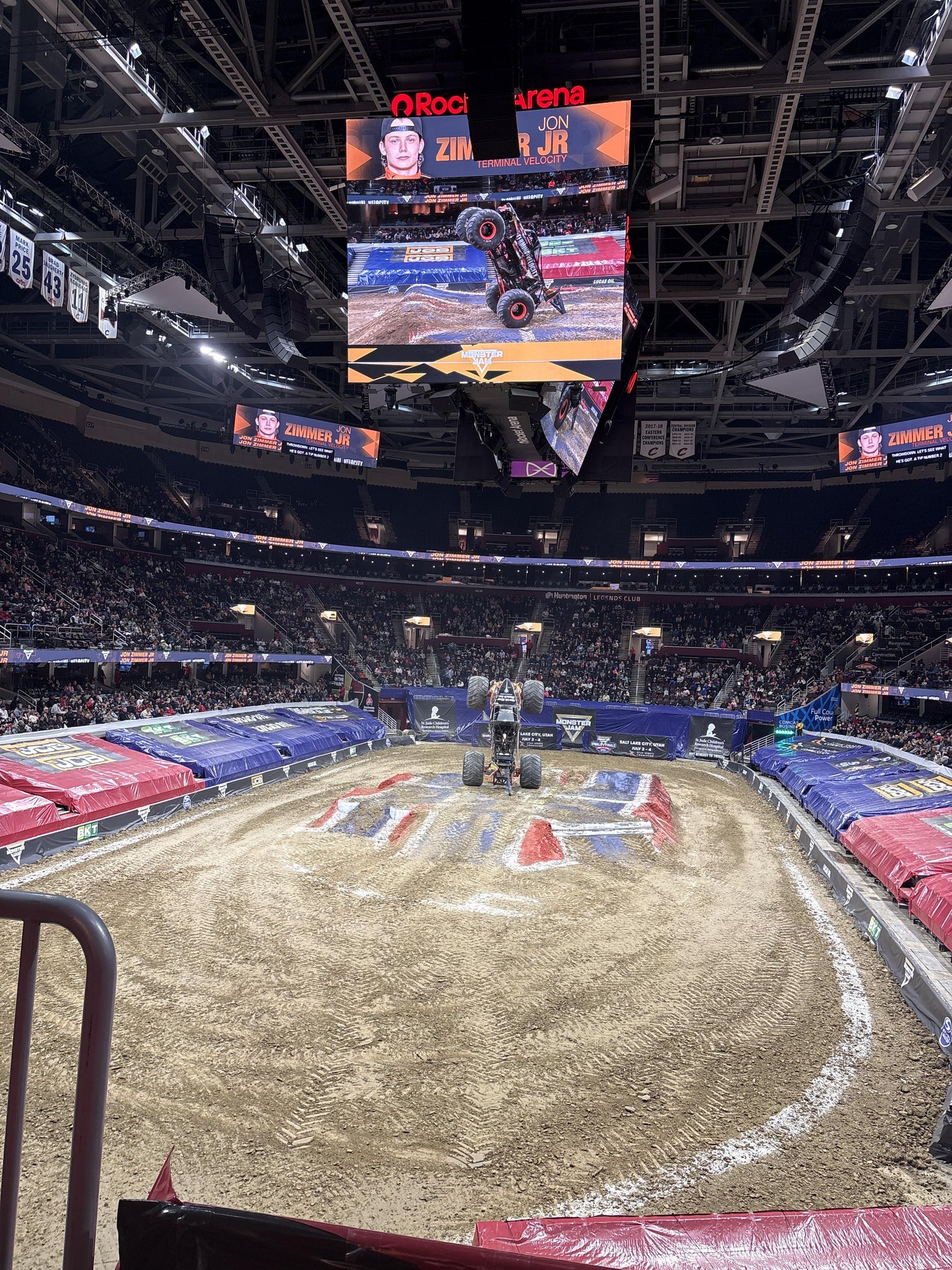 Real Fan View taken from Section 113 at Rocket Arena by Nala P