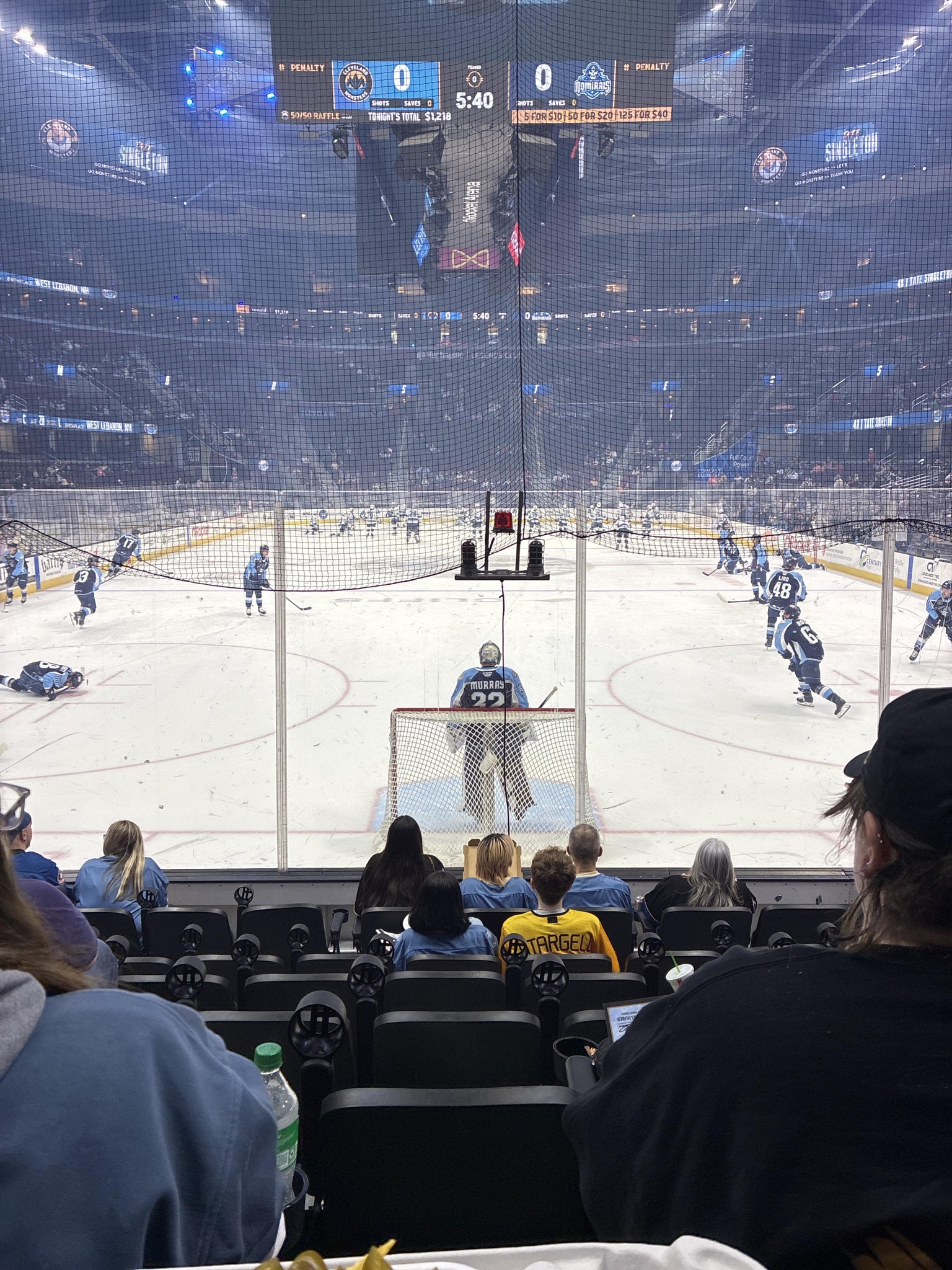 Real Fan View taken from Section 114 at Rocket Arena by Gigi S