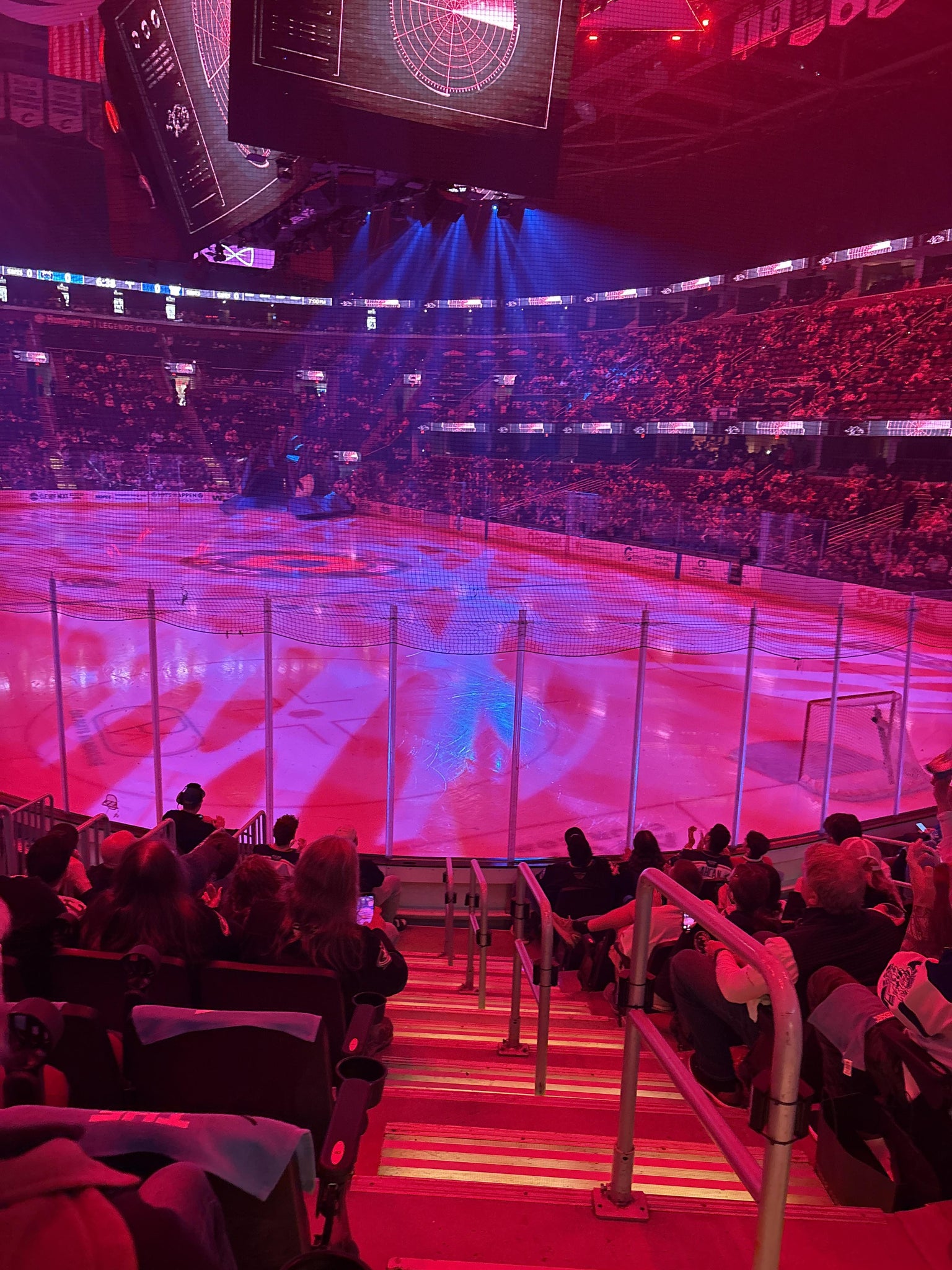 Real Fan View taken from Section 116 at Rocket Arena by John K