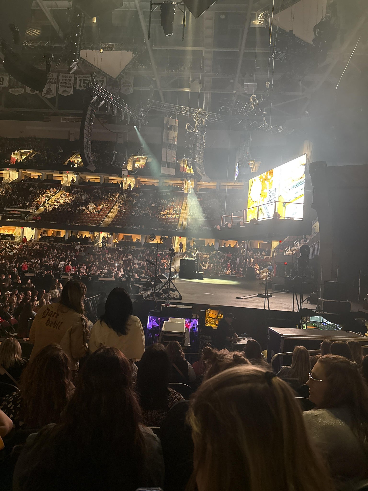 Real Fan View taken from Section 118 at Rocket Arena by Alexis G