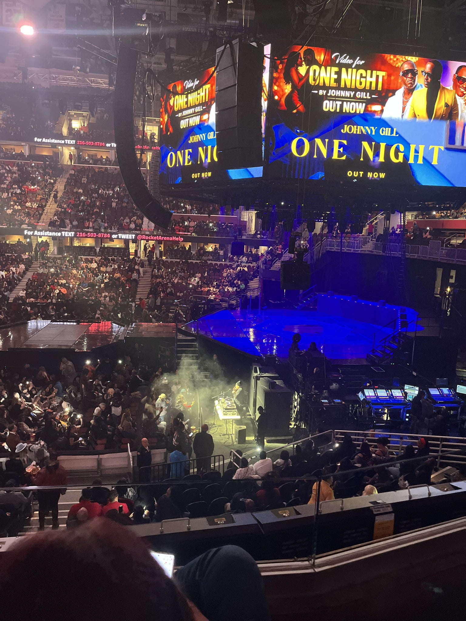 Real Fan View taken from Section 118 at Rocket Arena by Brandy S