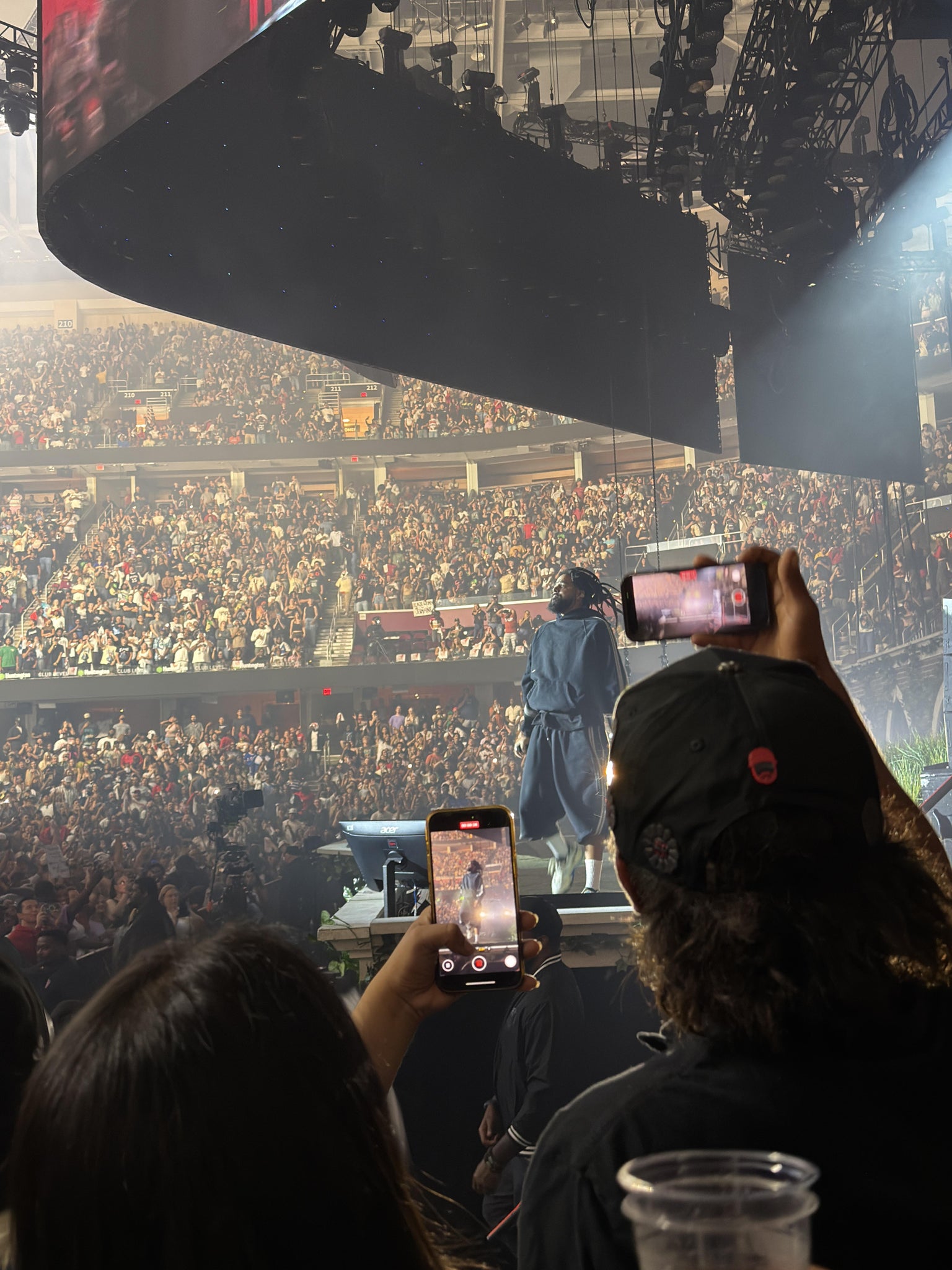 Real Fan View taken from Section 118 at Rocket Arena by Renee Y