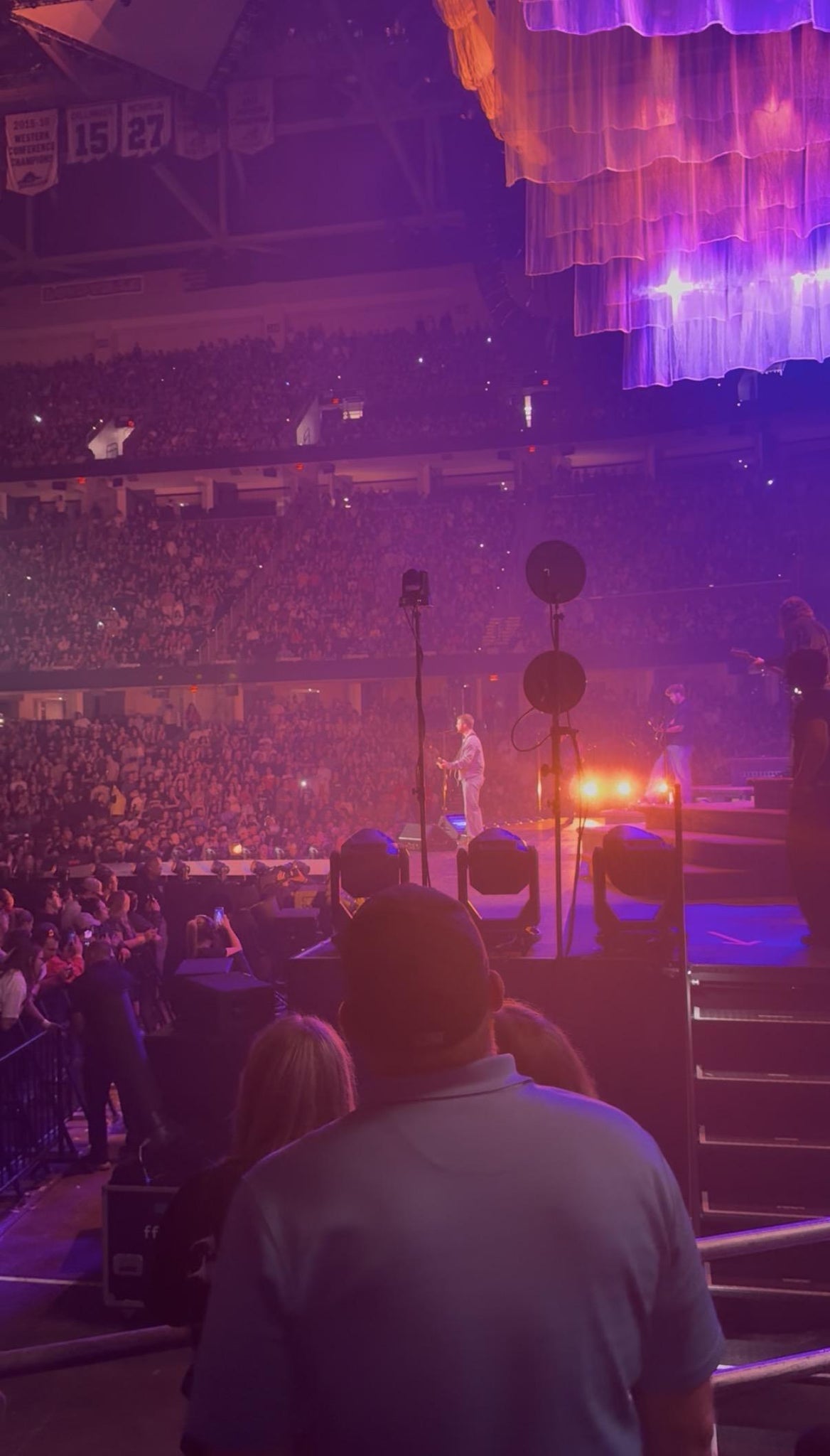 Real Fan View taken from Section 118 at Rocket Arena by Ariana H