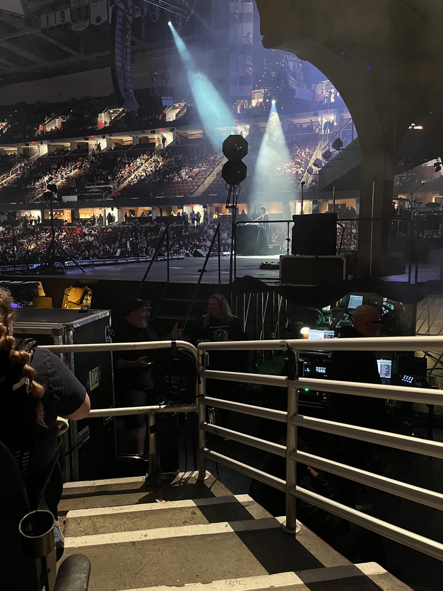 Real Fan View taken from Section 118 at Rocket Arena by Asia G