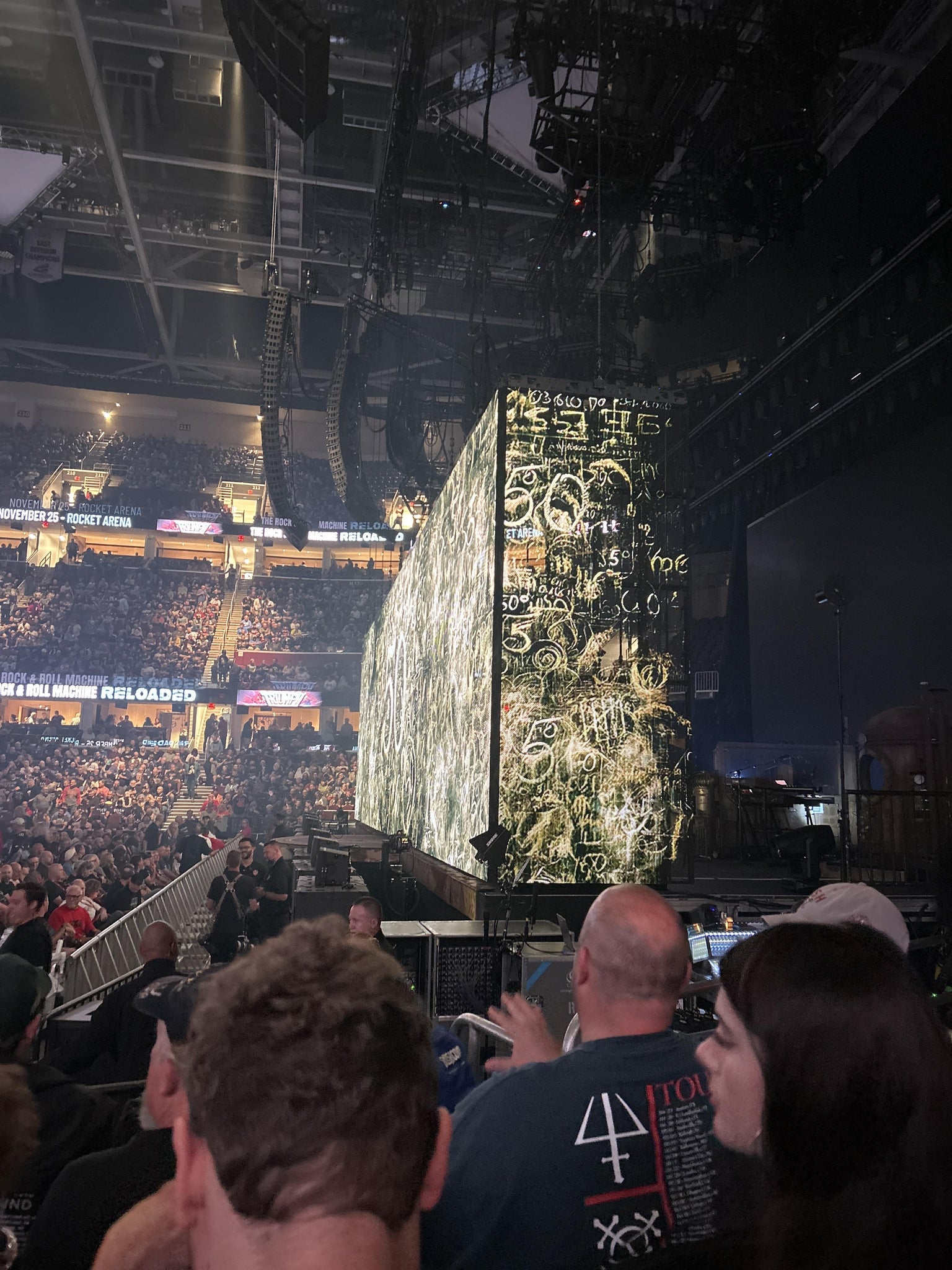 Real Fan View taken from Section 118 at Rocket Arena by Terri R
