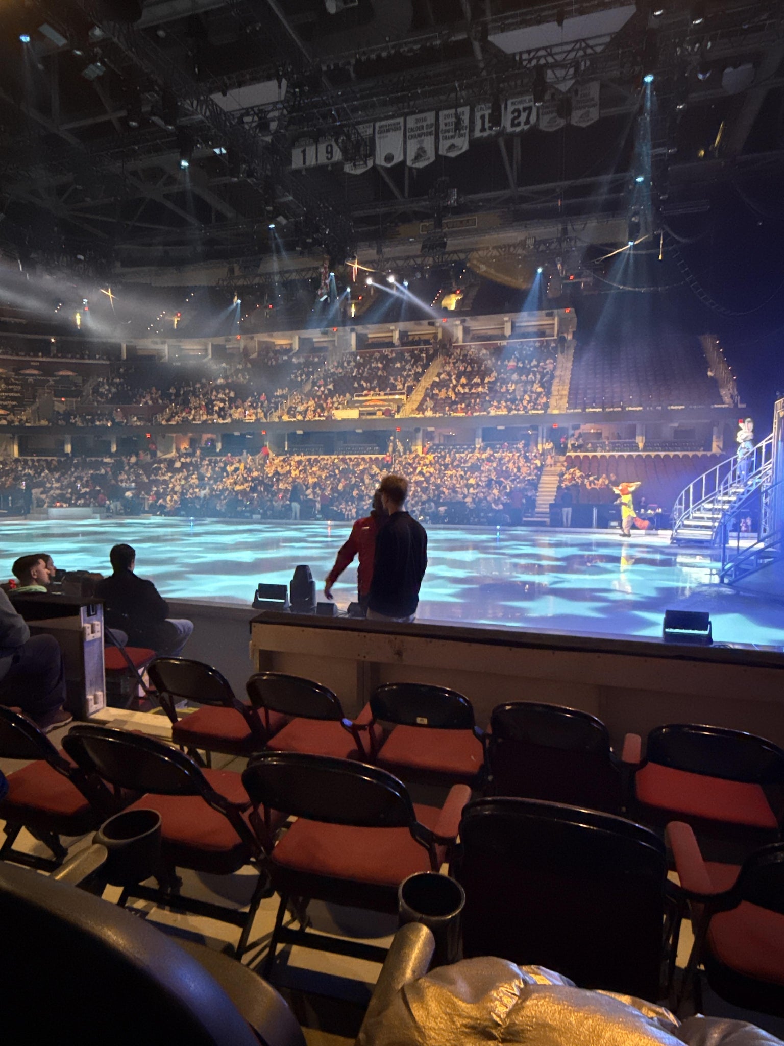Real Fan View taken from Section 119 at Rocket Arena by Julie K