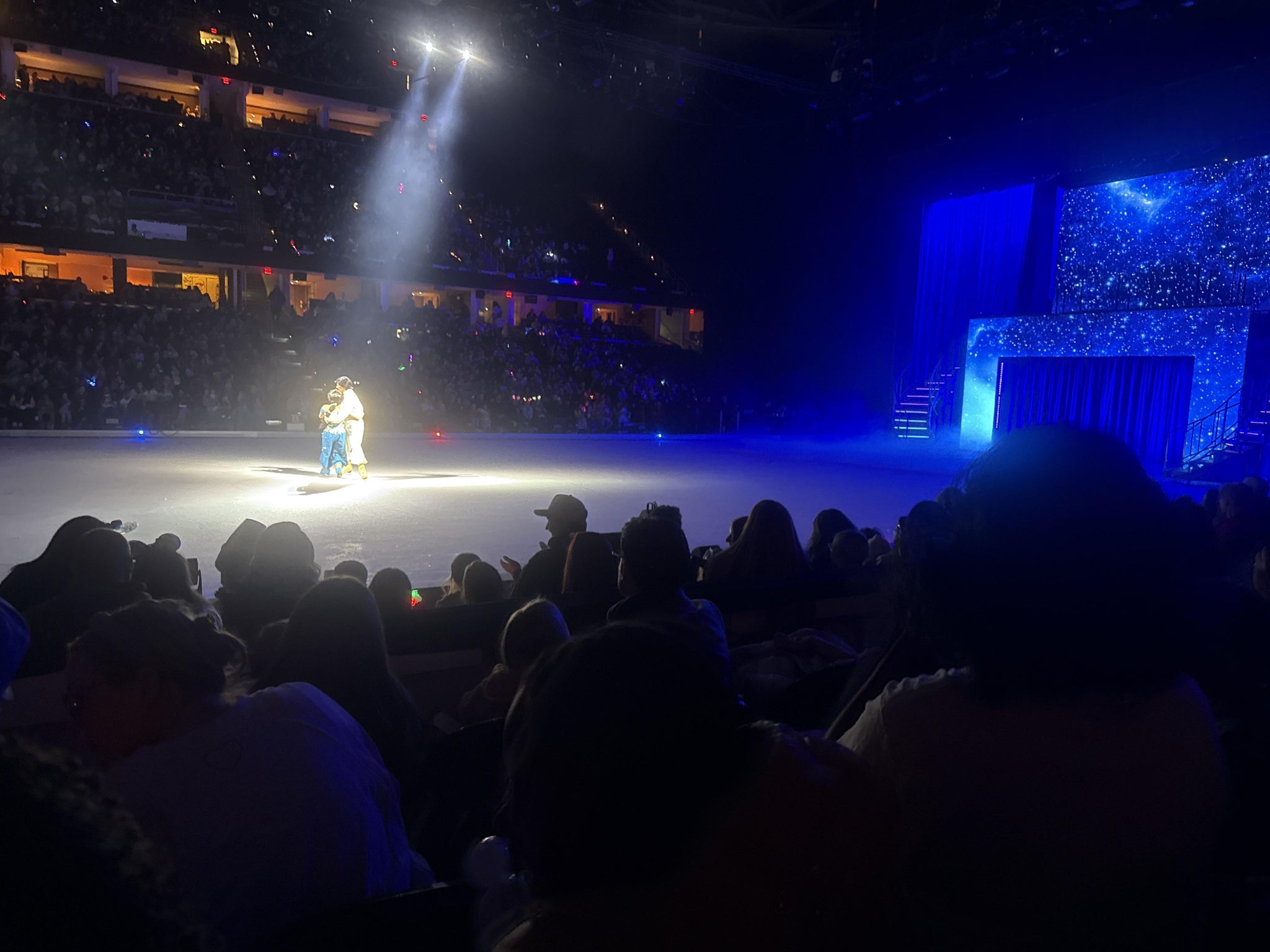 Real Fan View taken from Section 121 at Rocket Arena by Ryan H