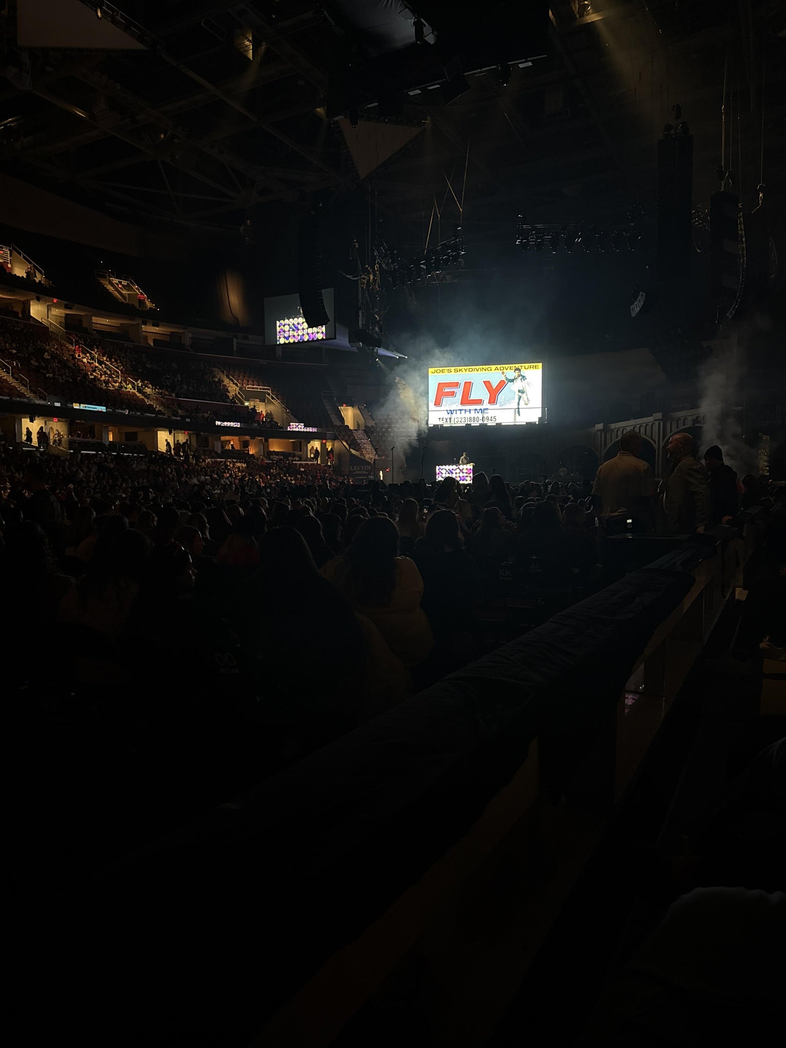 Real Fan View taken from Section 122 at Rocket Arena by Batool A
