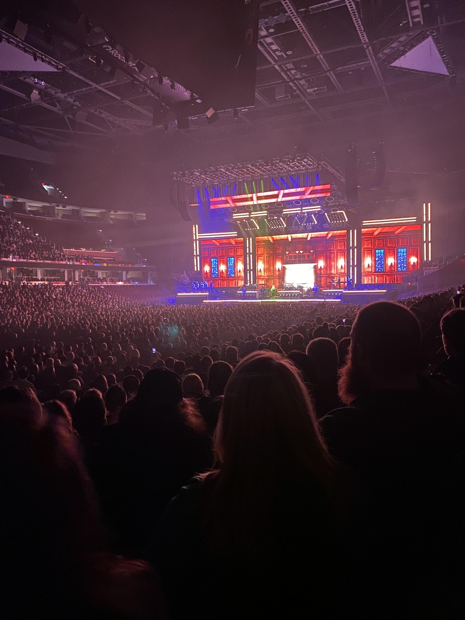 Real Fan View taken from Section 123 at Rocket Arena by Damone J