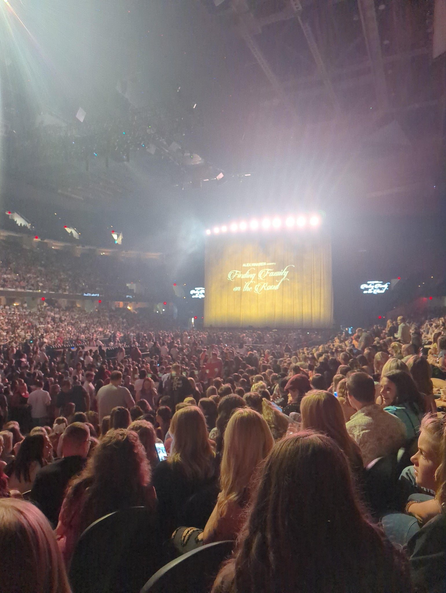 Real Fan View taken from Section 123 at Rocket Arena by Monitha P