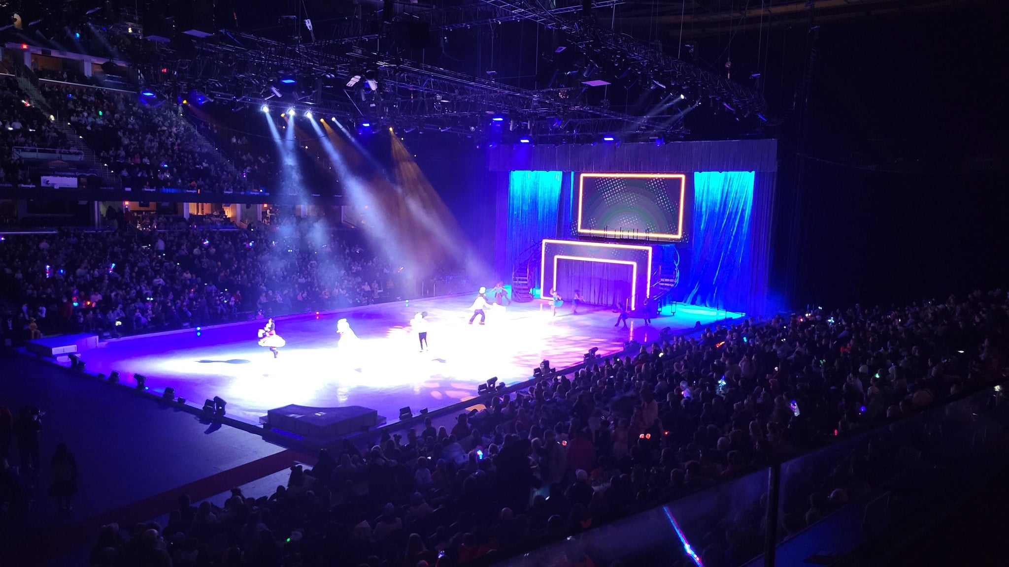 Real Fan View taken from Section 123 at Rocket Arena by Lisa P