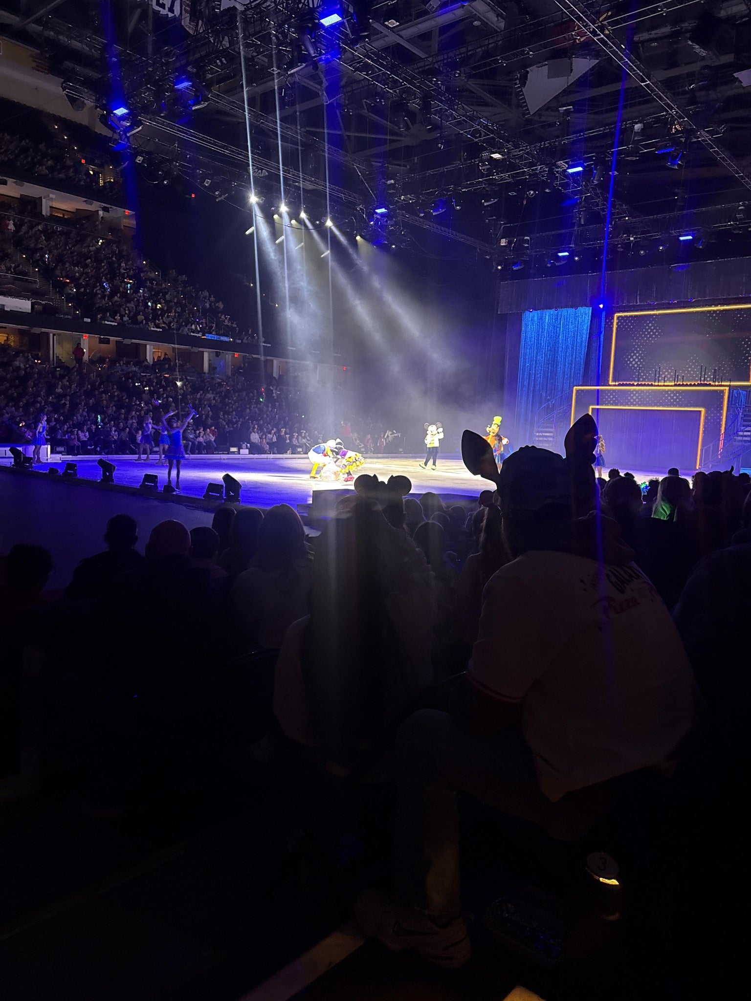 Real Fan View taken from Section 123 at Rocket Arena by Raul L
