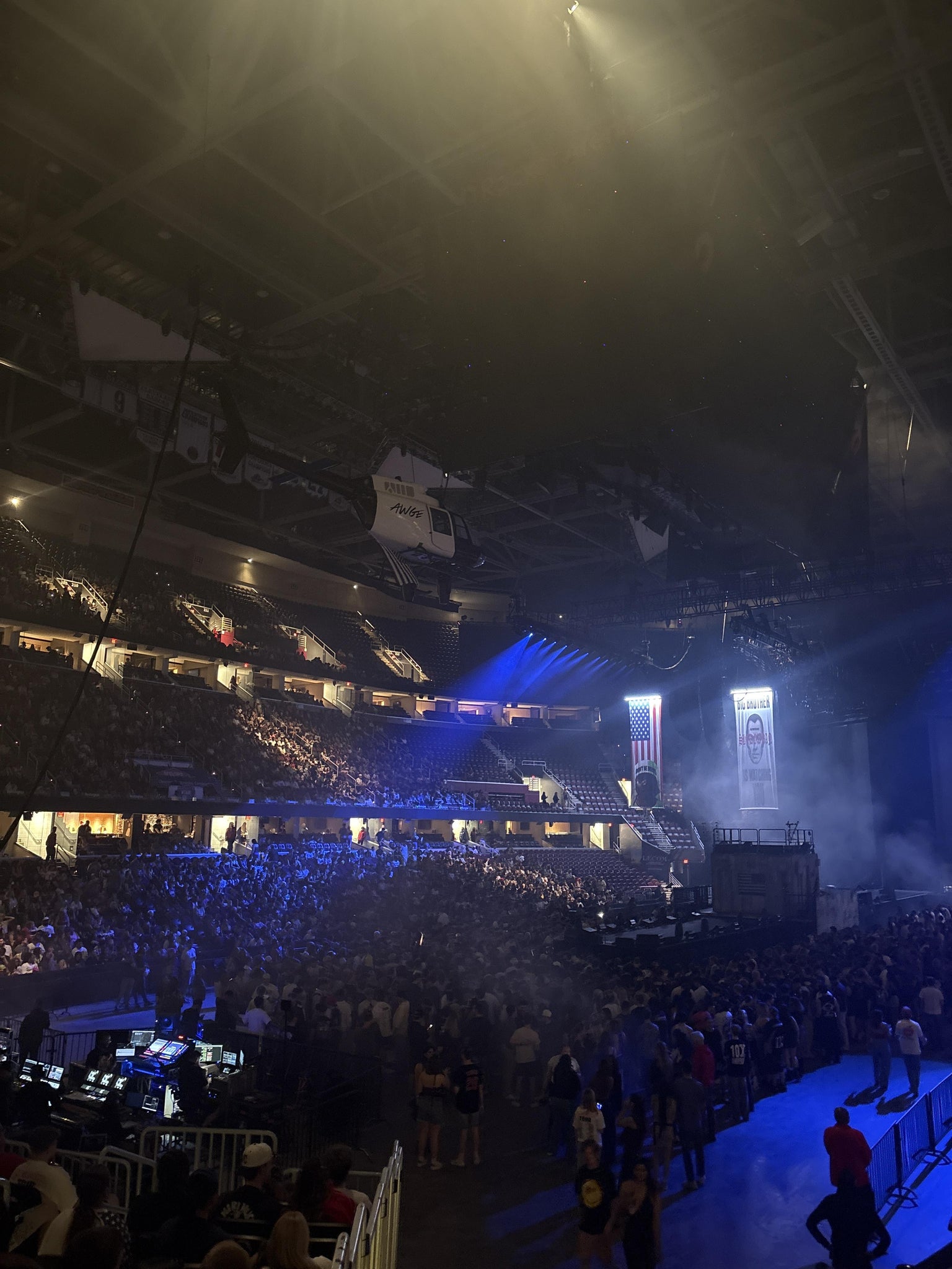 Real Fan View taken from Section 125 at Rocket Arena by Liz M