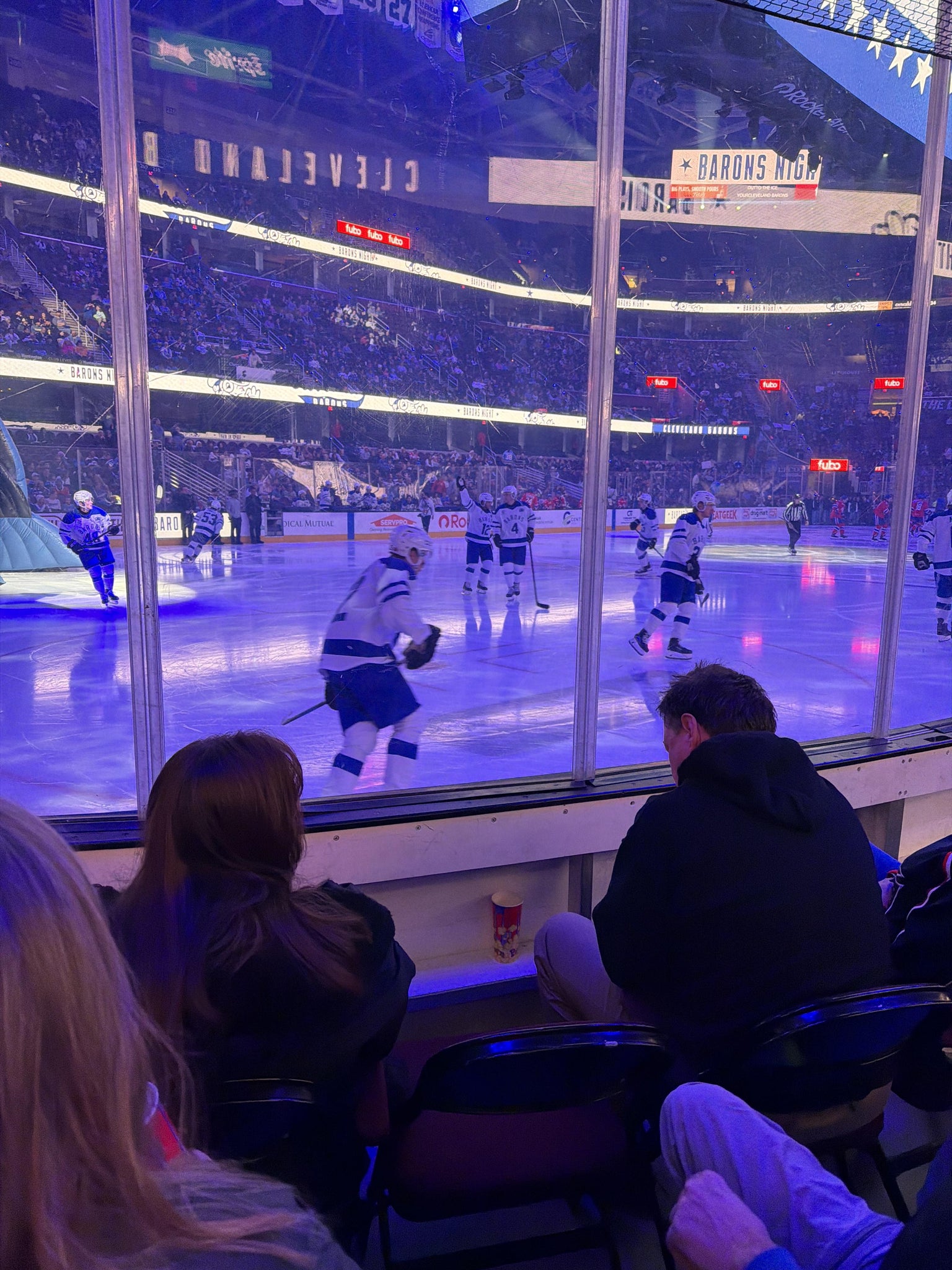 Real Fan View taken from Section 125 at Rocket Arena by Alexa M