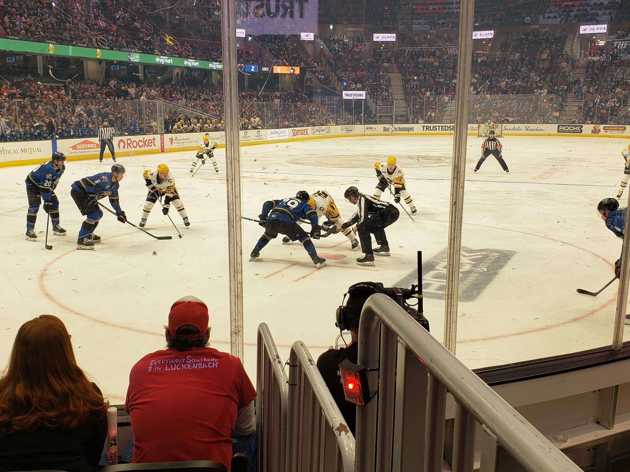 Real Fan View taken from Section 125 at Rocket Arena by John S