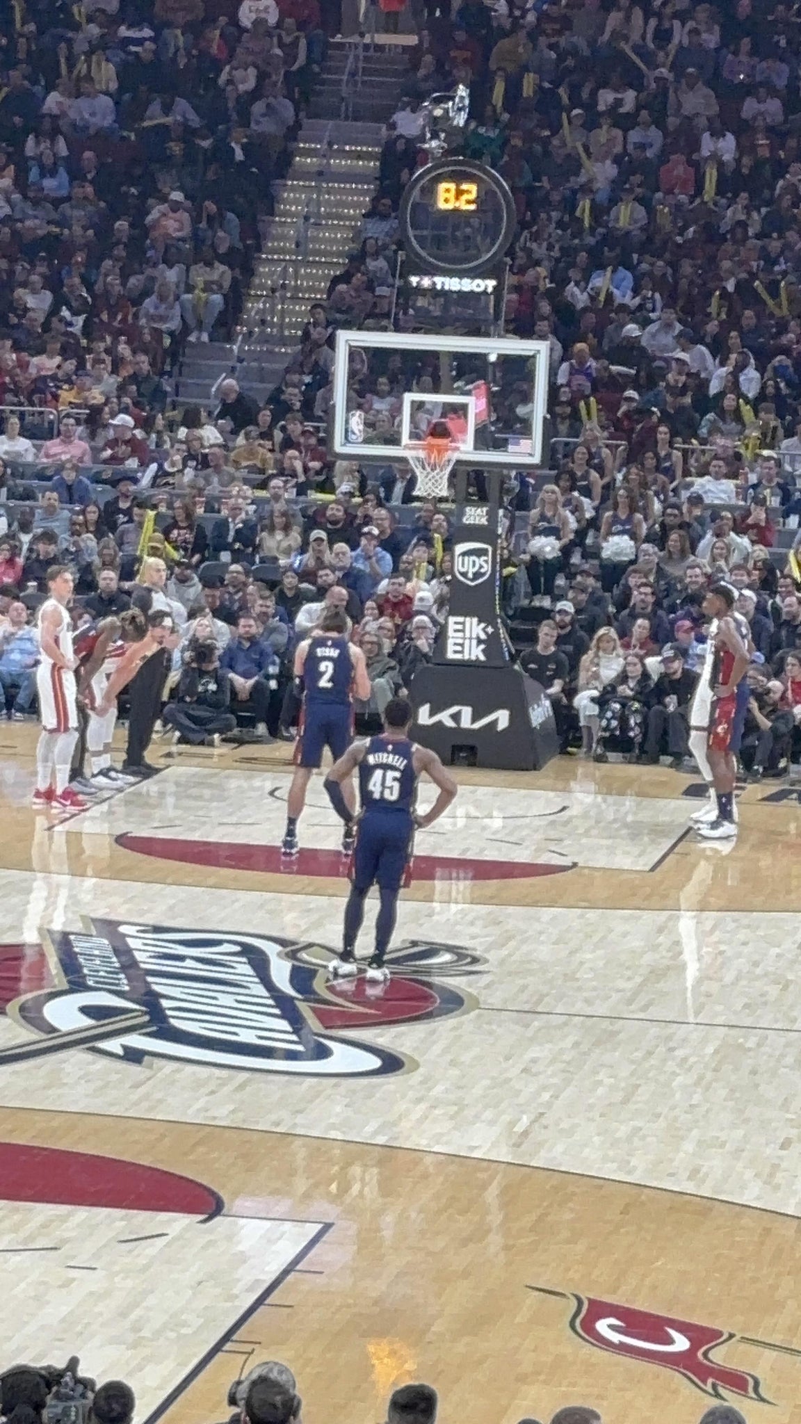 Real Fan View taken from Section 126 at Rocket Arena by Ashley J