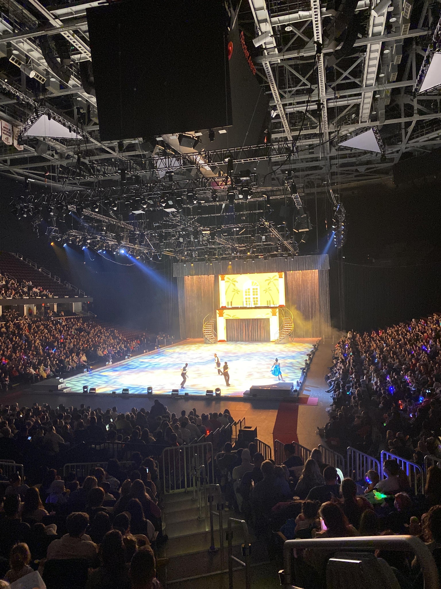 Real Fan View taken from Section 126 at Rocket Arena by Bobbi H