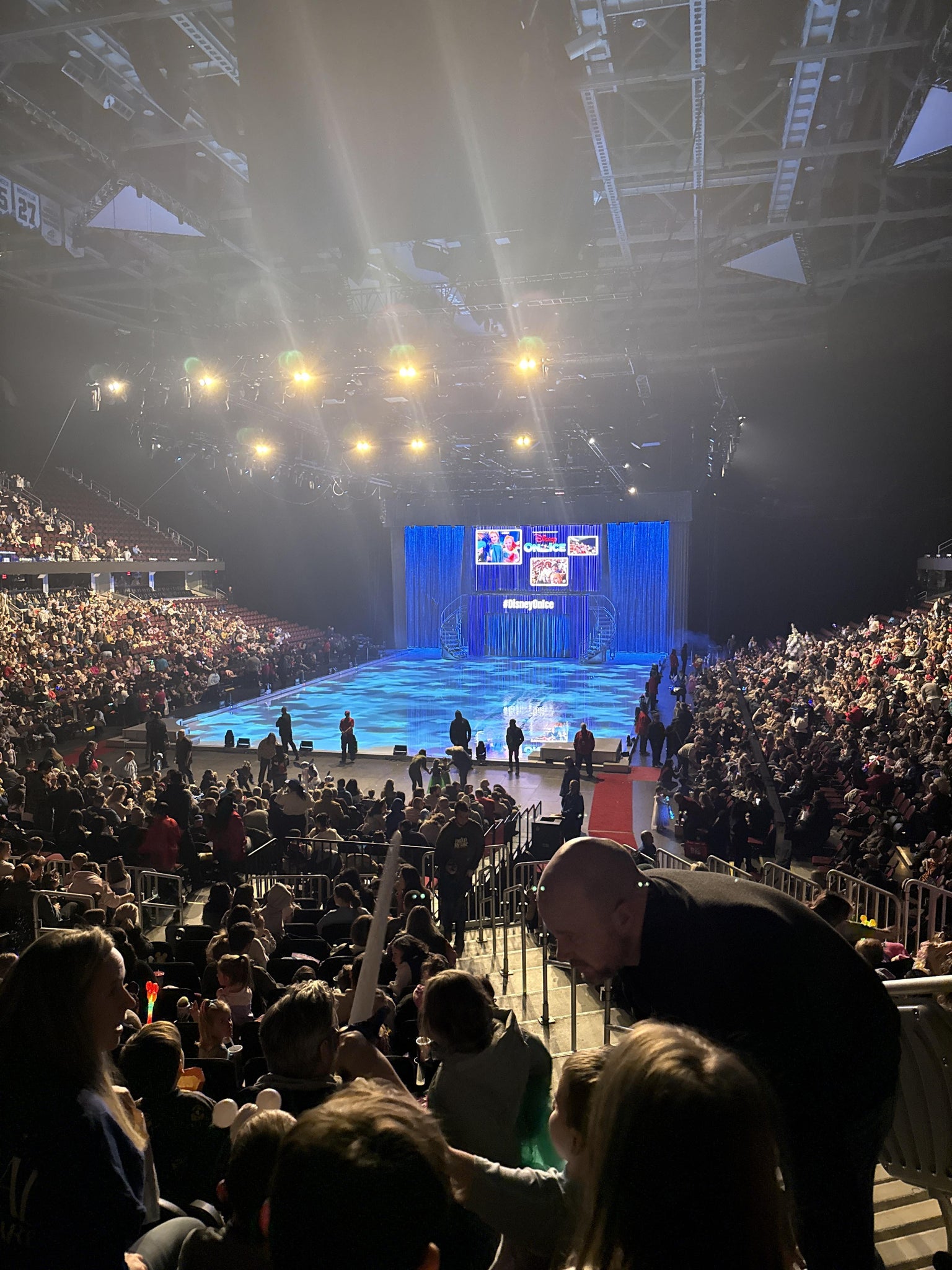 Real Fan View taken from Section 126 at Rocket Arena by Kinda R