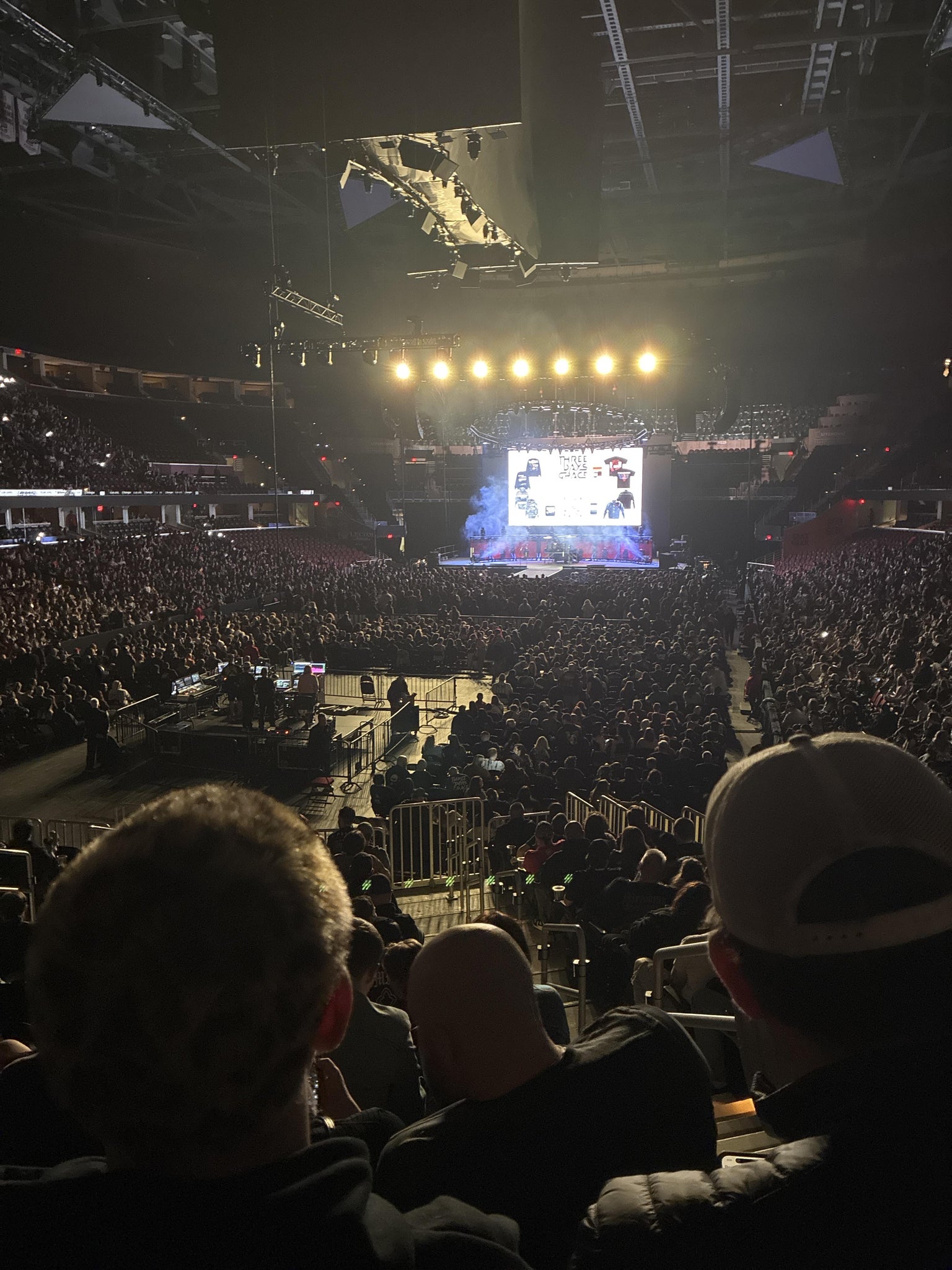 Real Fan View taken from Section 126 at Rocket Arena by Rachel C