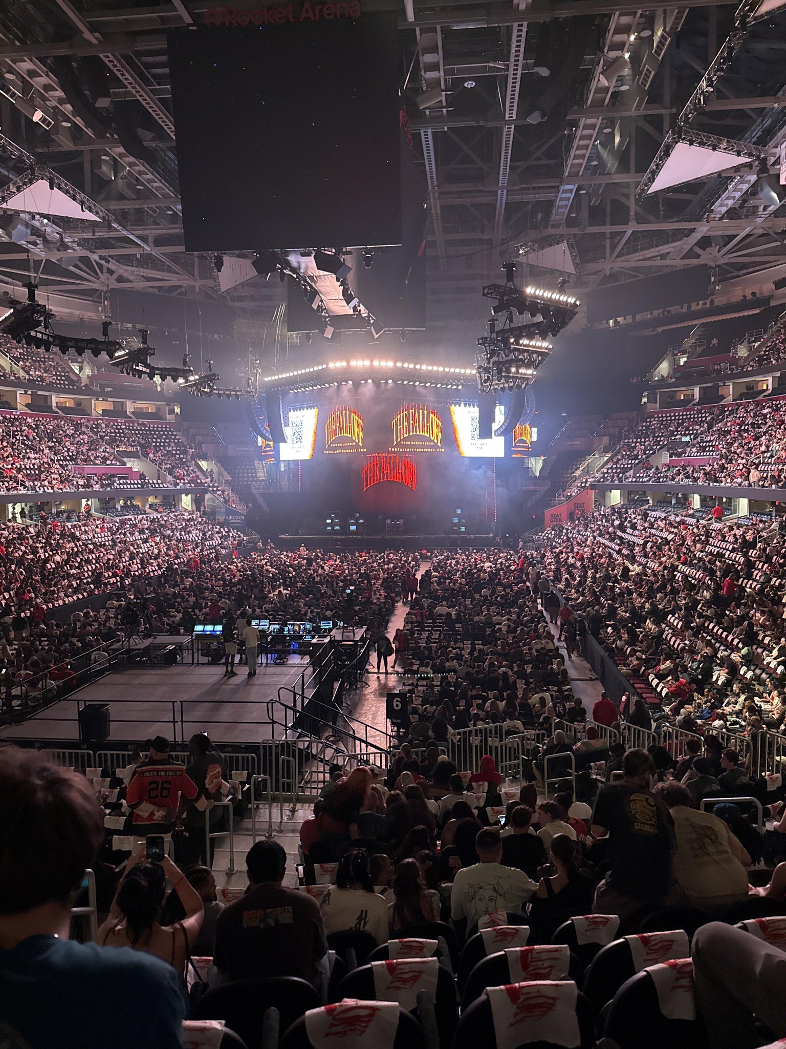 Real Fan View taken from Section 126 at Rocket Arena by Nyah C