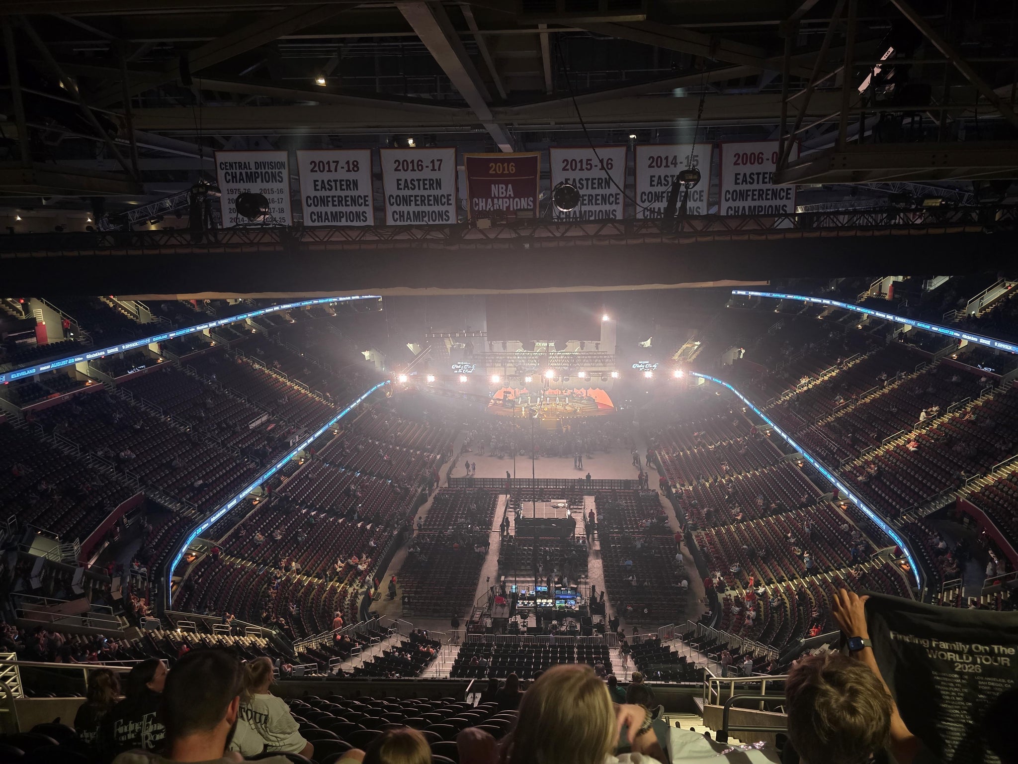 Real Fan View taken from Section 201 at Rocket Arena by Ashlee B