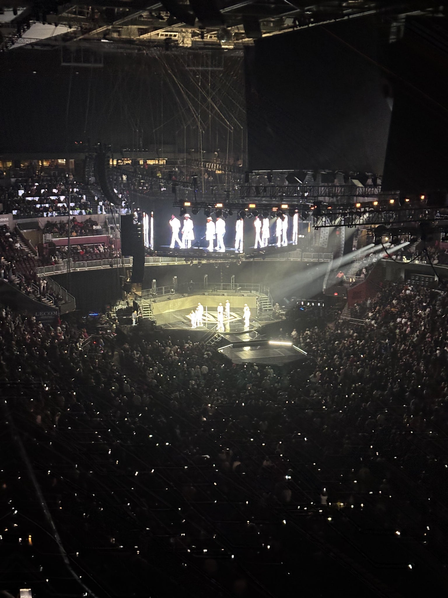 Real Fan View taken from Section 204 at Rocket Arena by Chris J