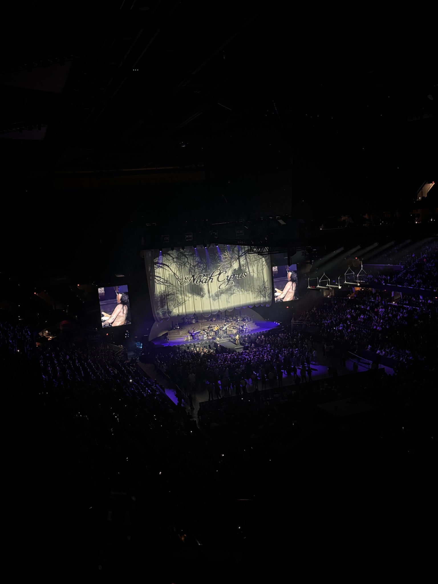 Real Fan View taken from Section 204 at Rocket Arena by Anonymous User