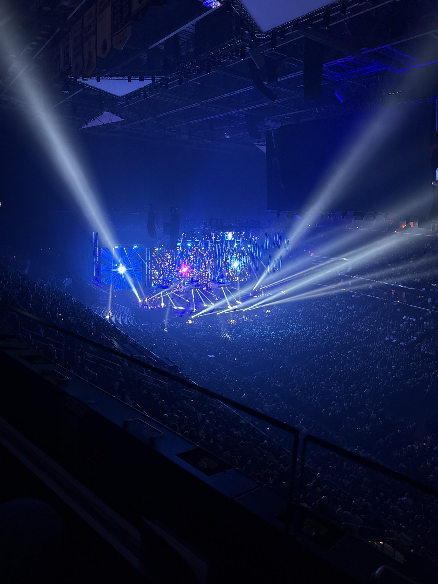 Real Fan View taken from Section 207 at Rocket Arena by Mandy N