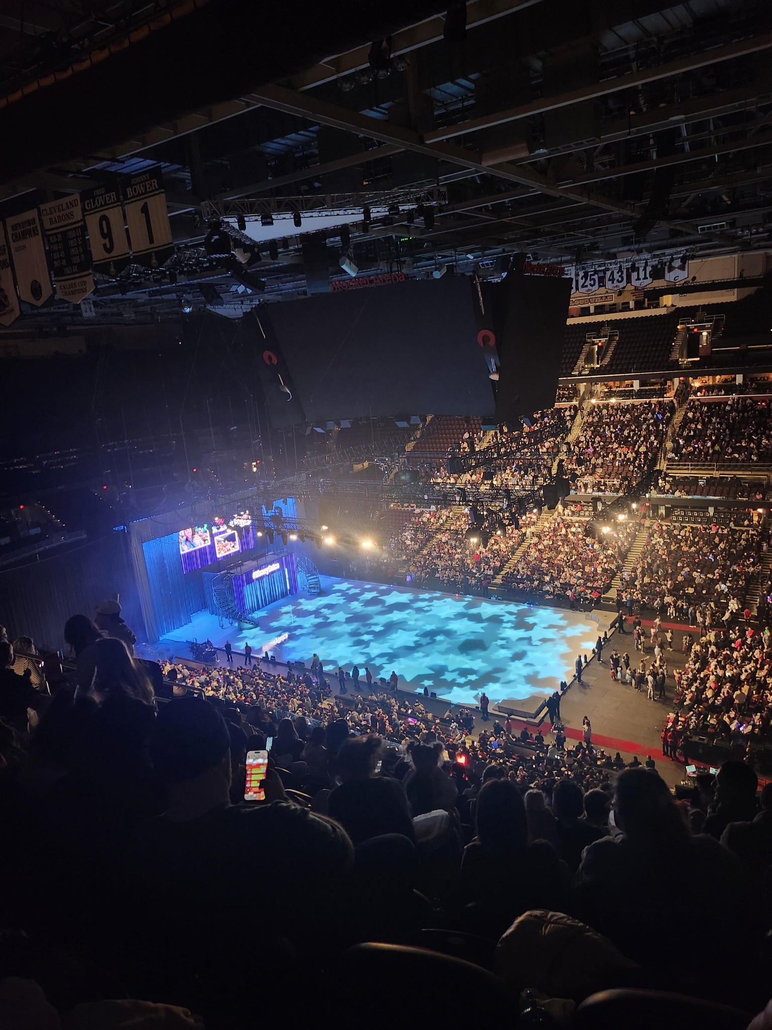 Real Fan View taken from Section 207 at Rocket Arena by Ashley M