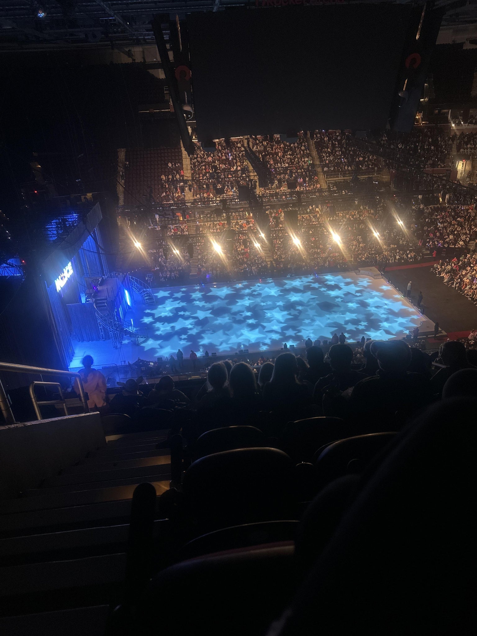 Real Fan View taken from Section 210 at Rocket Arena by Dayja B