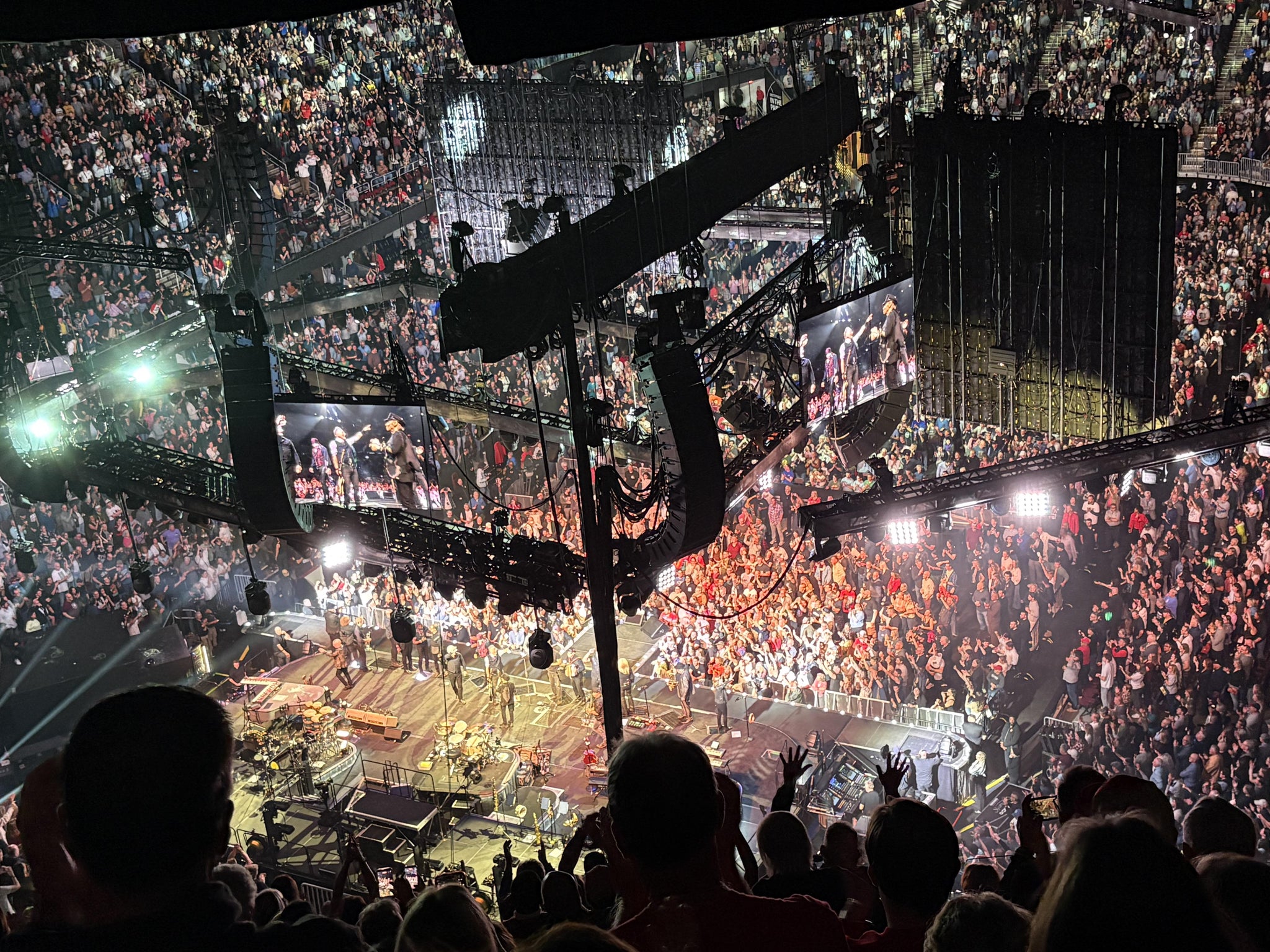 Real Fan View taken from Section 216 at Rocket Arena by Nancy W