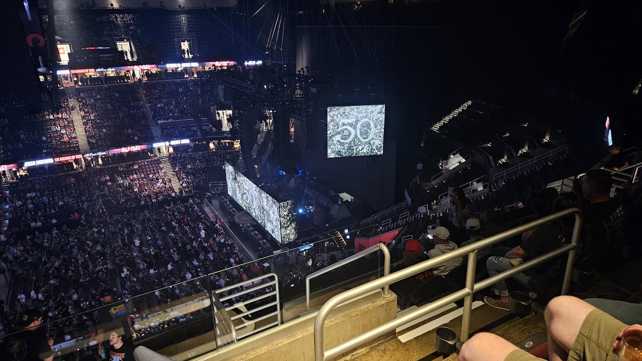 Real Fan View taken from Section 223 at Rocket Arena by Anonymous User