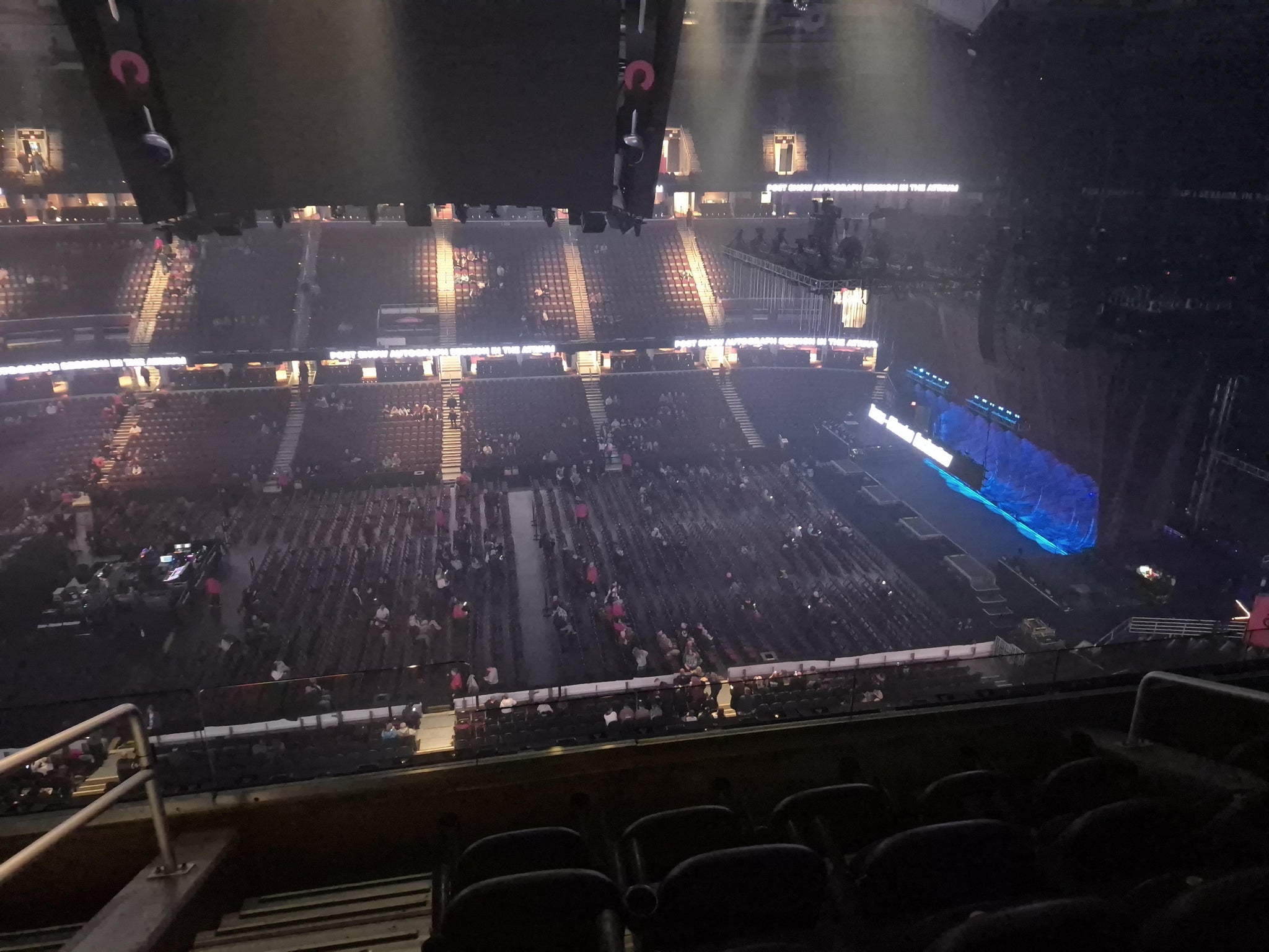 Real Fan View taken from Section 223 at Rocket Arena by Brian R