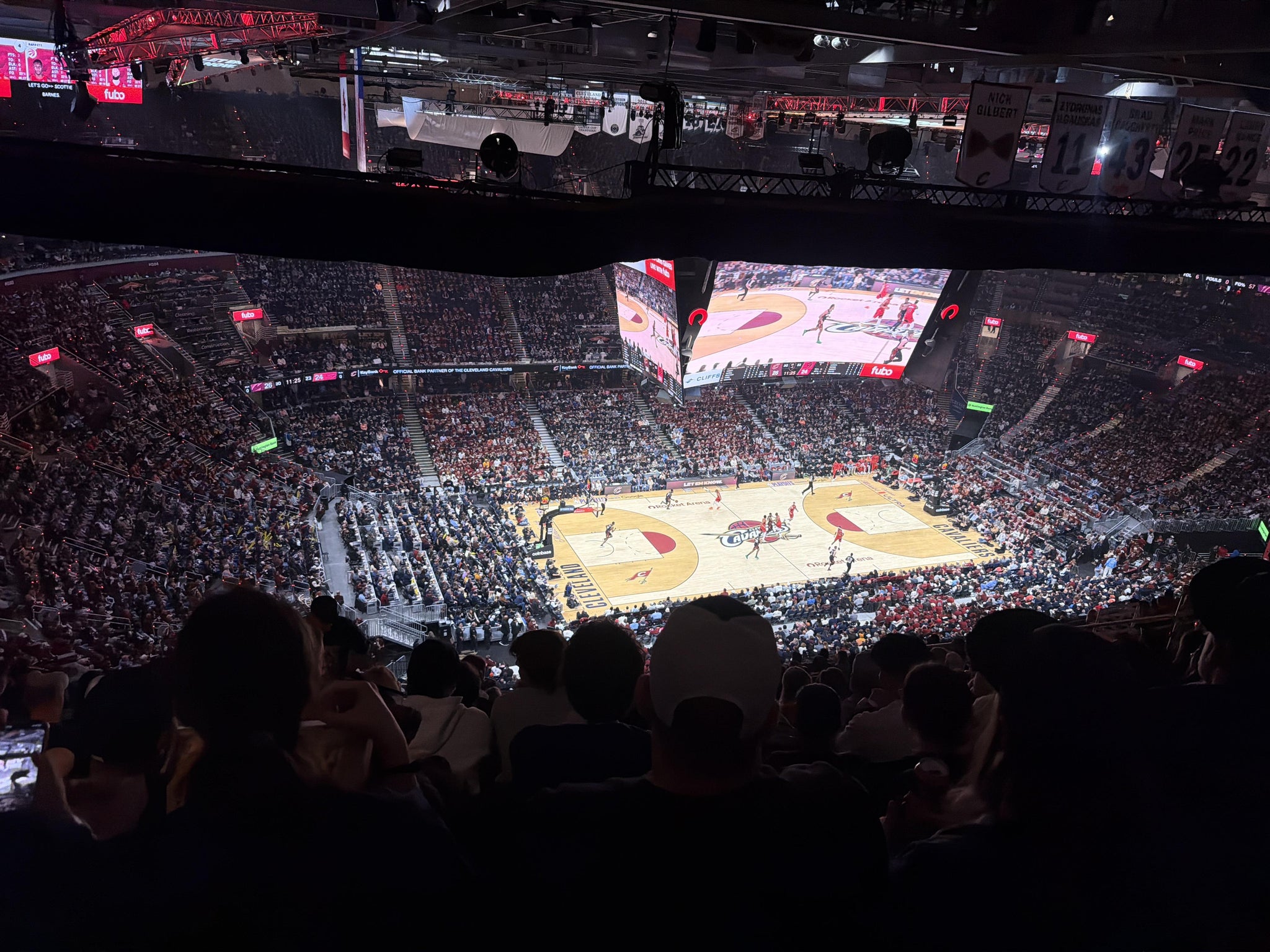 Real Fan View taken from Section 226 at Rocket Arena by Amanda H