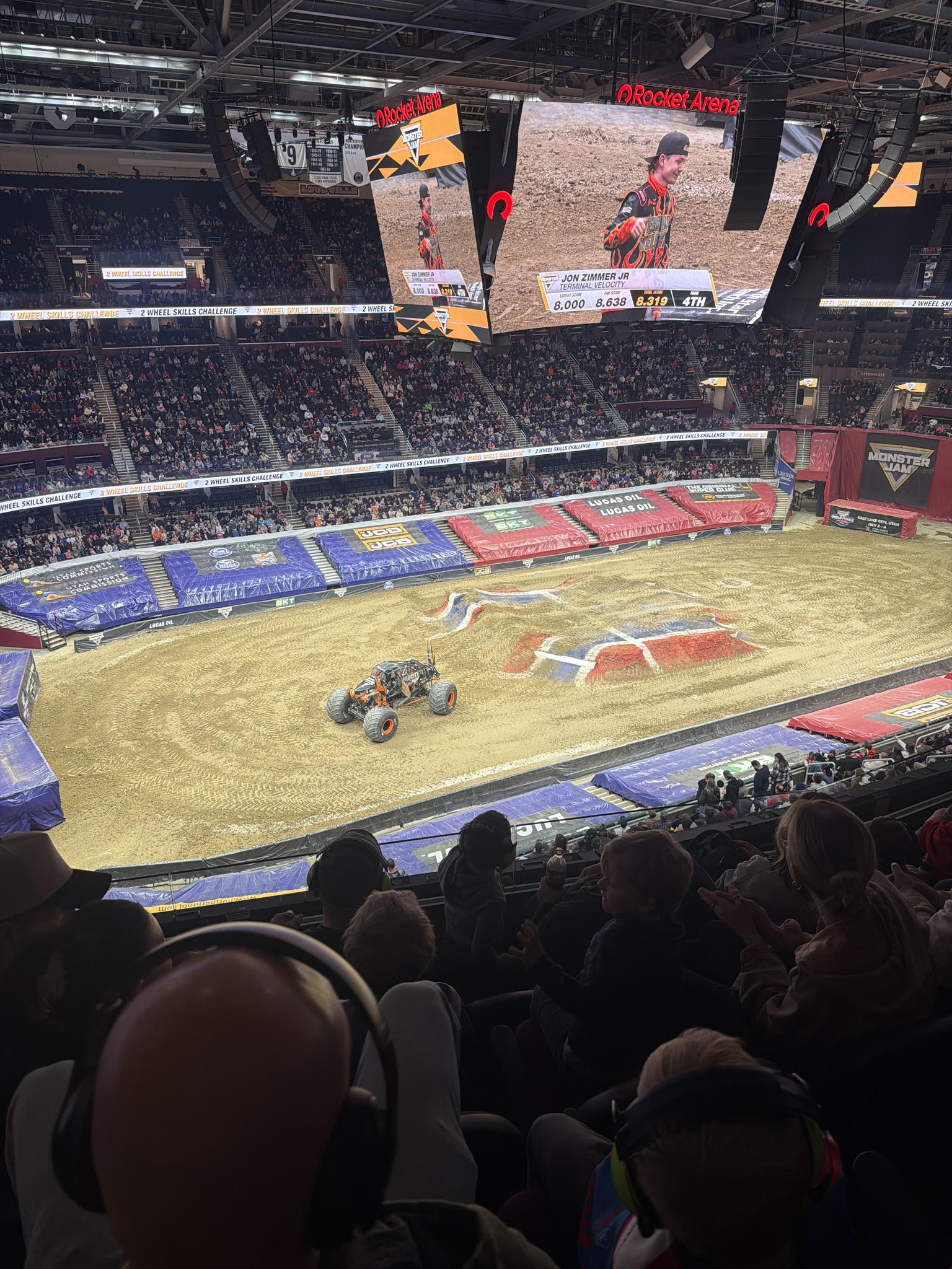 Real Fan View taken from Section 226 at Rocket Arena by Heather B