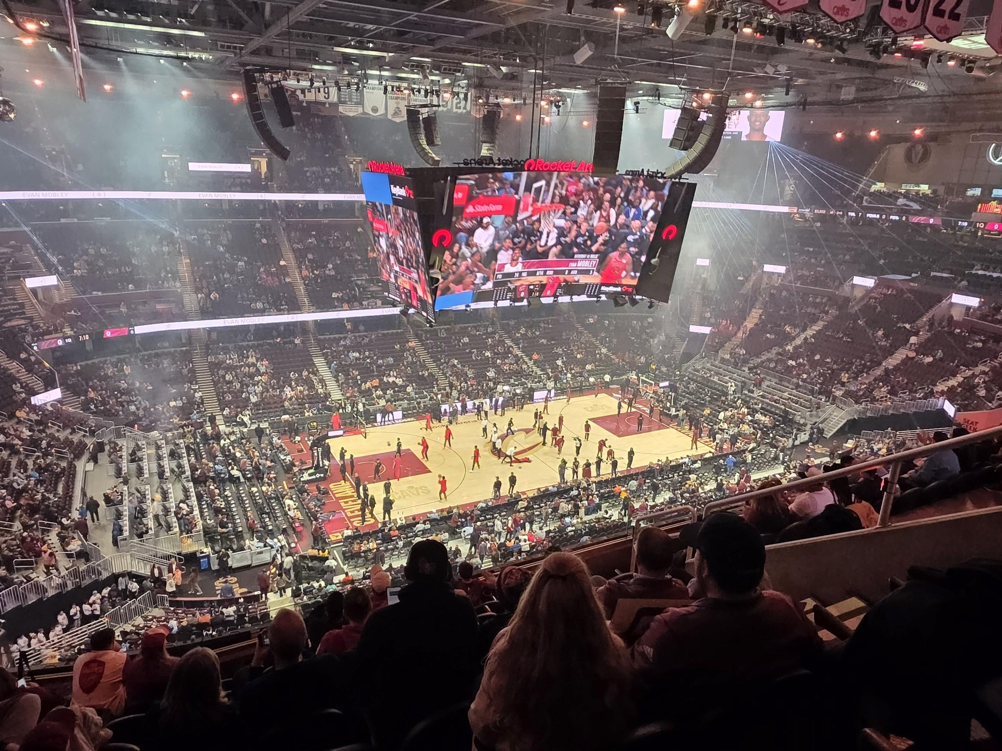 Real Fan View taken from Section 226 at Rocket Arena by David C