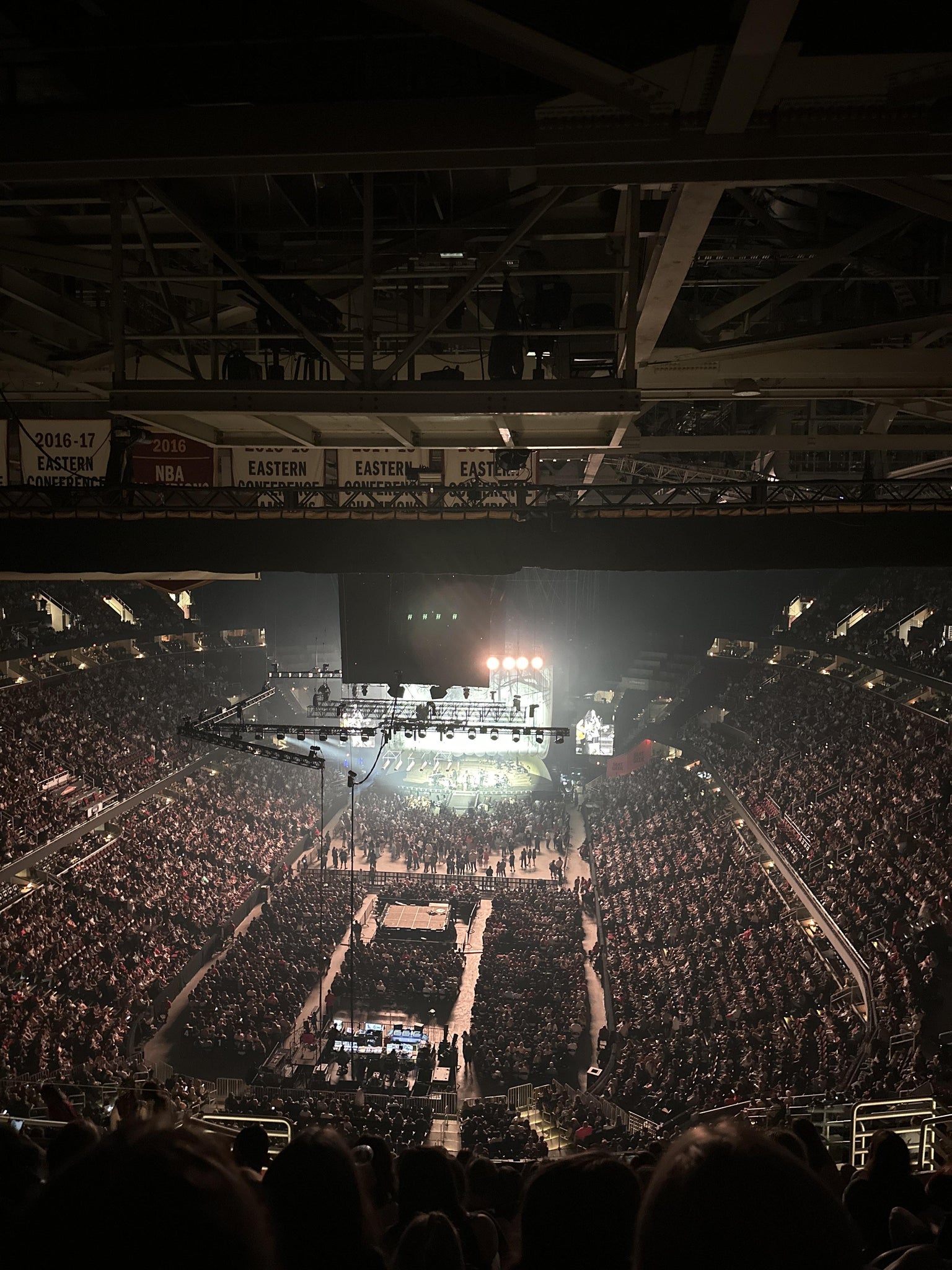 Real Fan View taken from Section 231 at Rocket Arena by Hasitht S