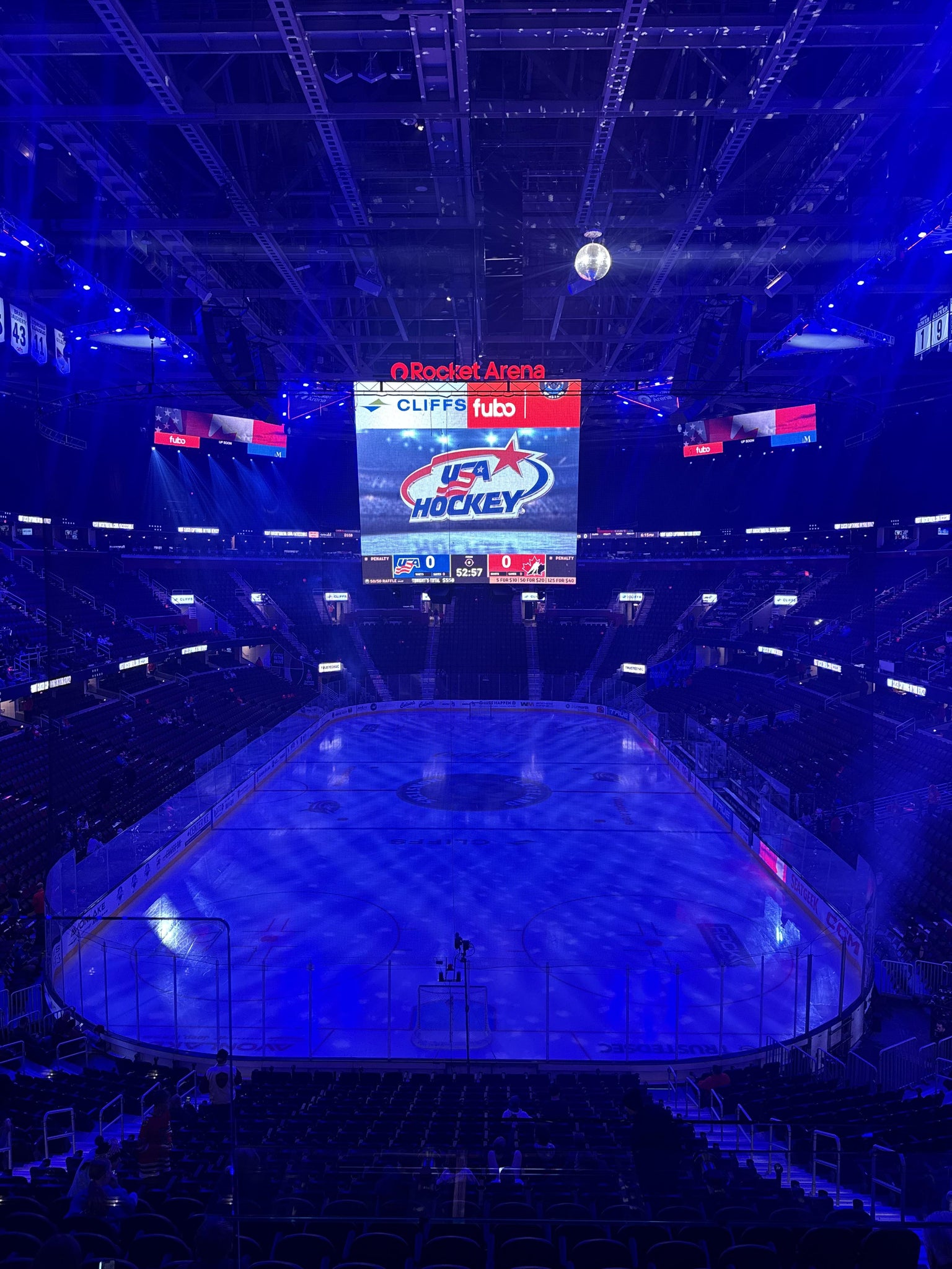 Real Fan View taken from Arena 2 at Rocket Arena by Quentin J