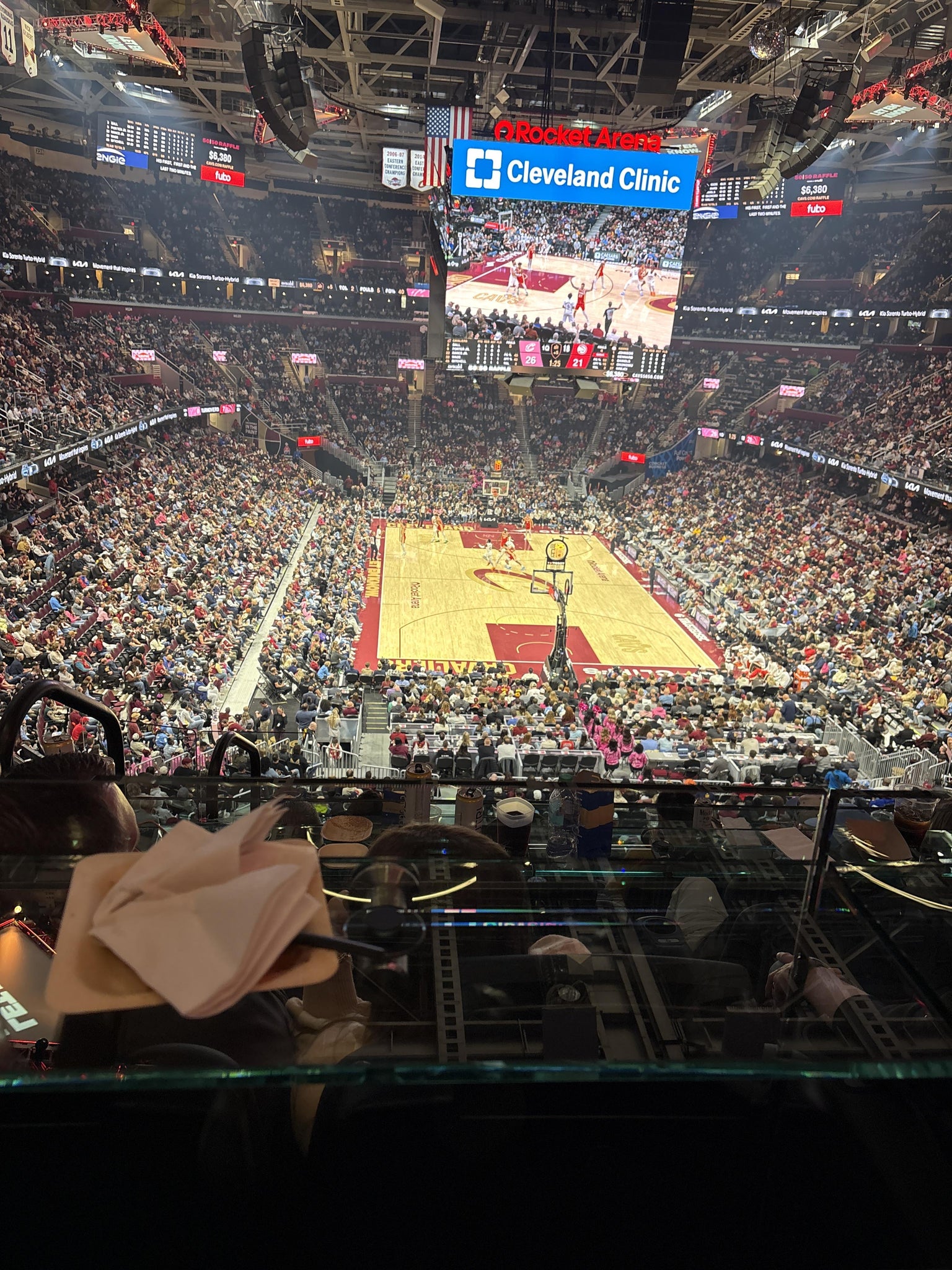 Real Fan View taken from Arena 3 at Rocket Arena by Sam D