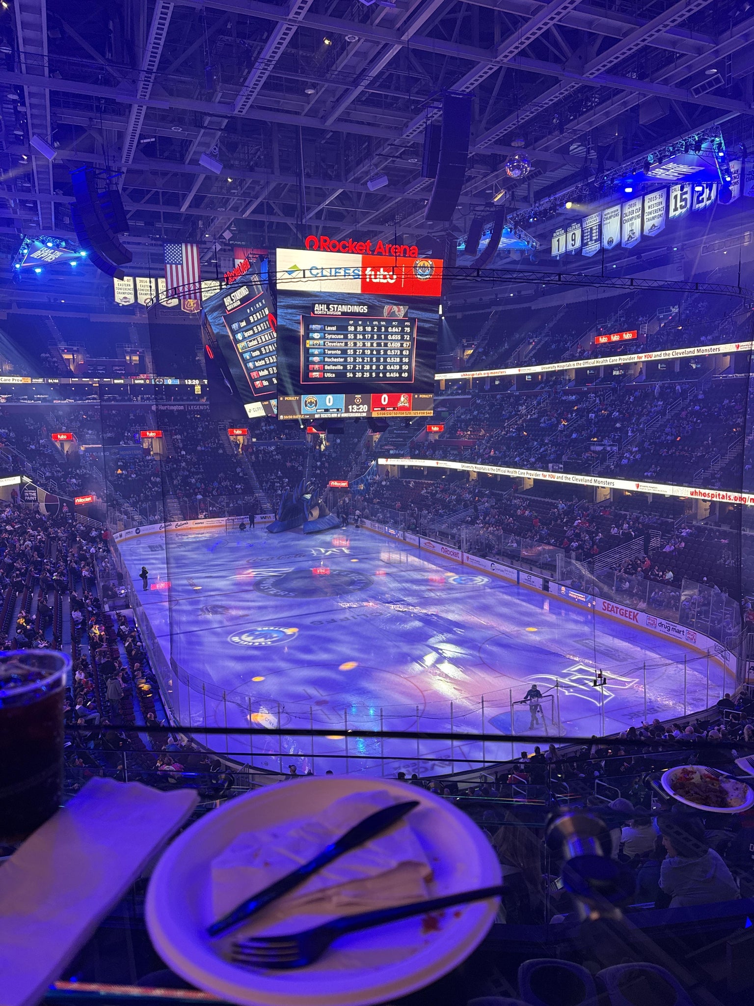 Real Fan View taken from Arena 4 at Rocket Arena by Eric S