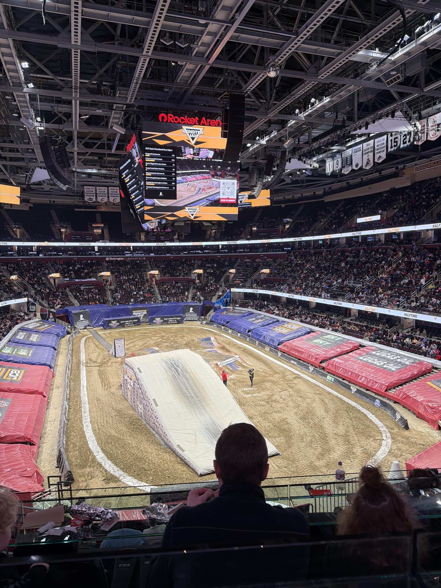 Real Fan View taken from Arena 4 at Rocket Arena by Kelly U