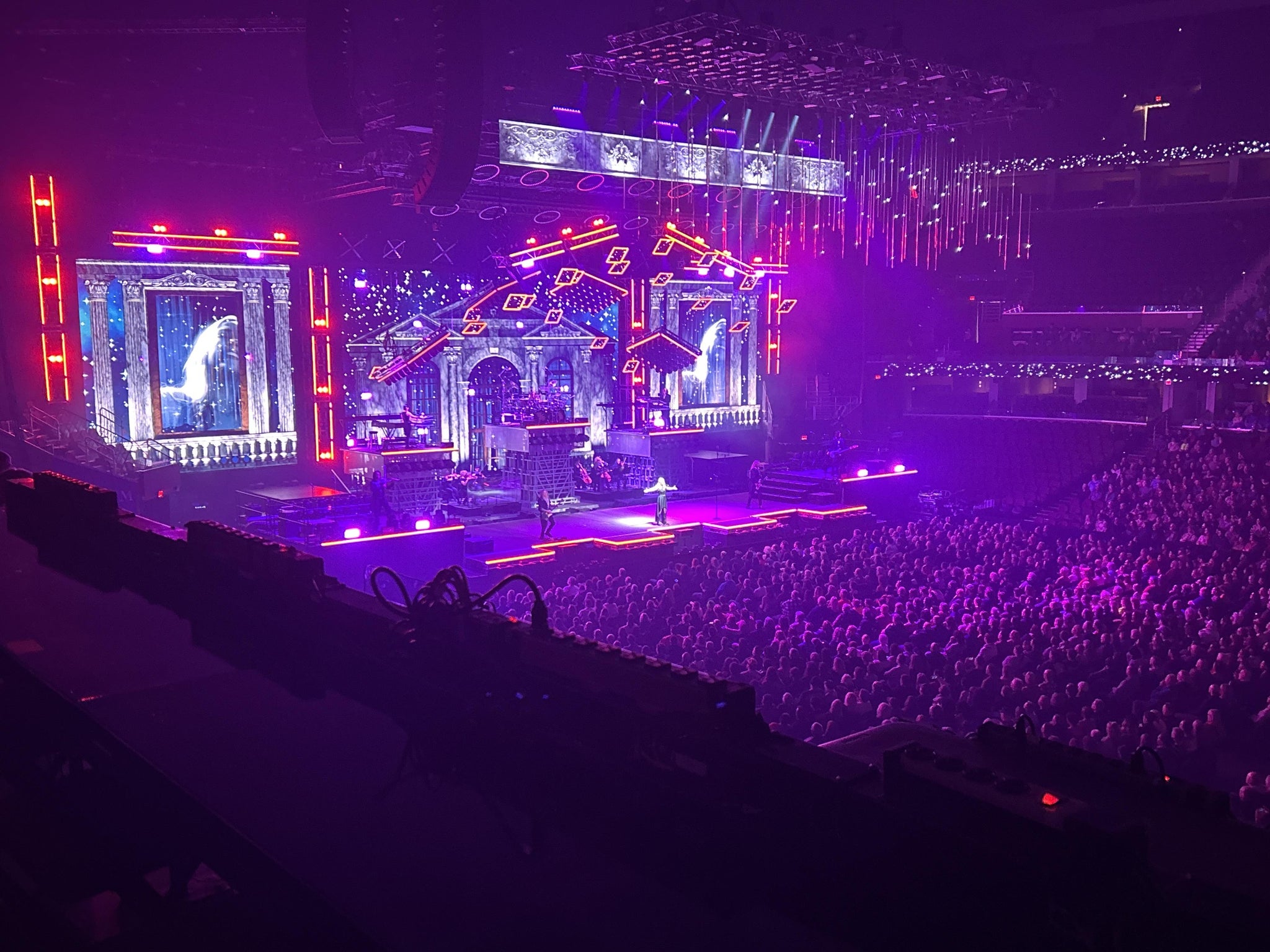 Real Fan View taken from Club 107 at Rocket Arena by Jon M