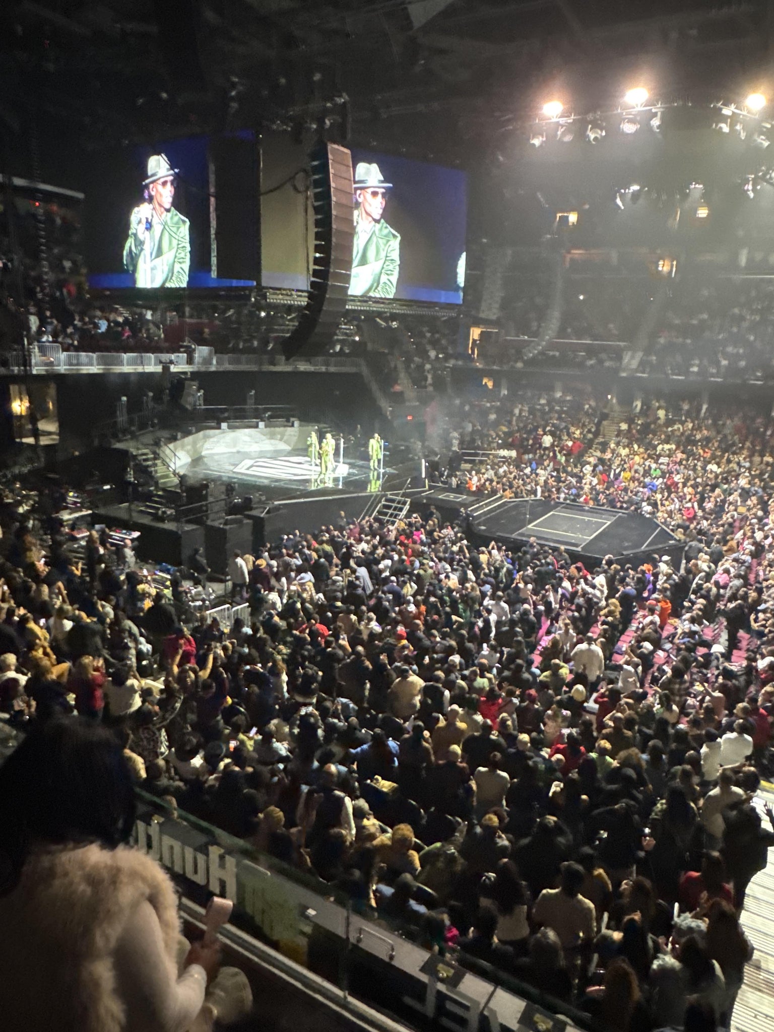 Real Fan View taken from Club 109 at Rocket Arena by Tinisyha H