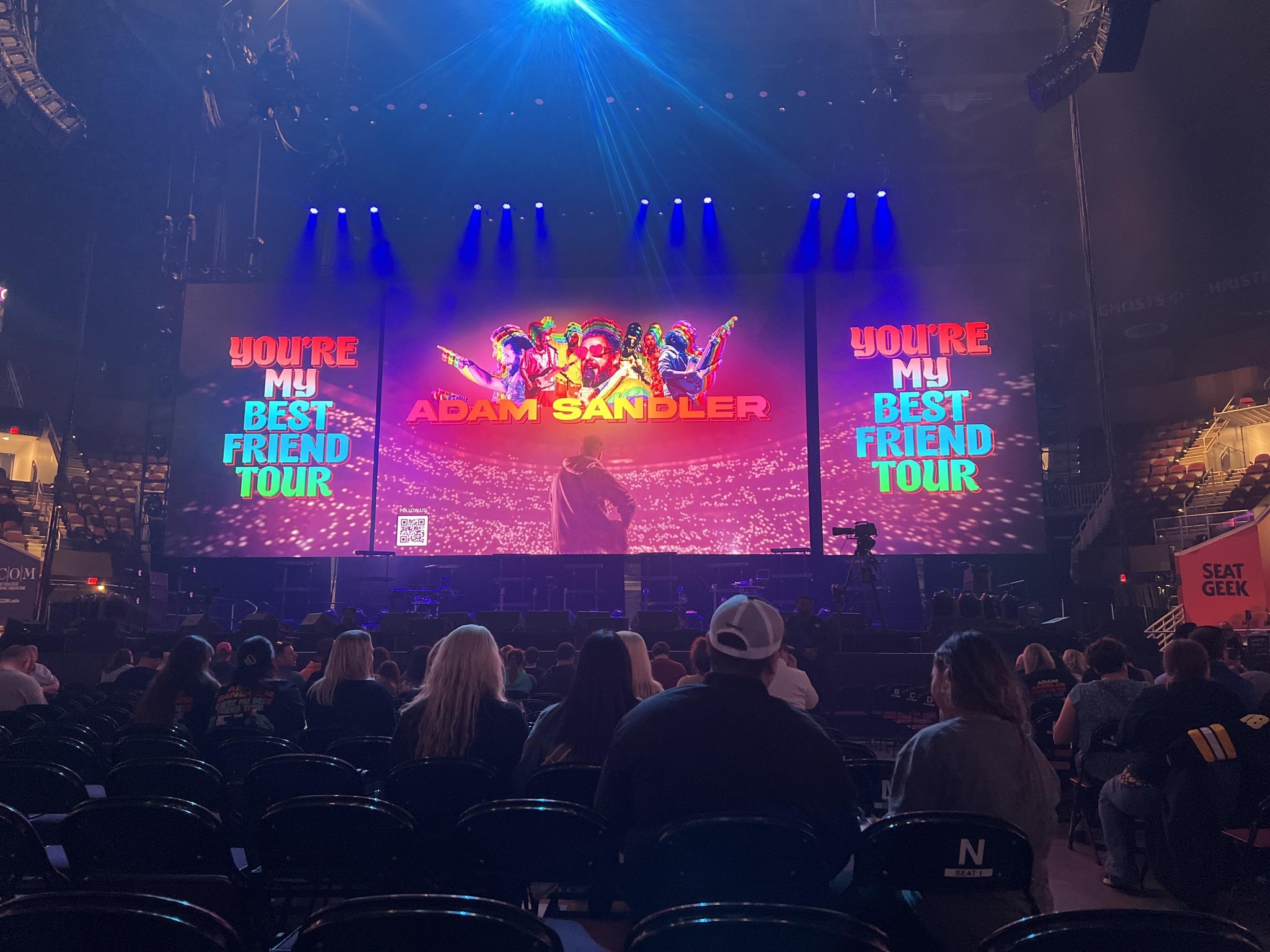 Real Fan View taken from Floor 2 at Rocket Arena by Celeste A